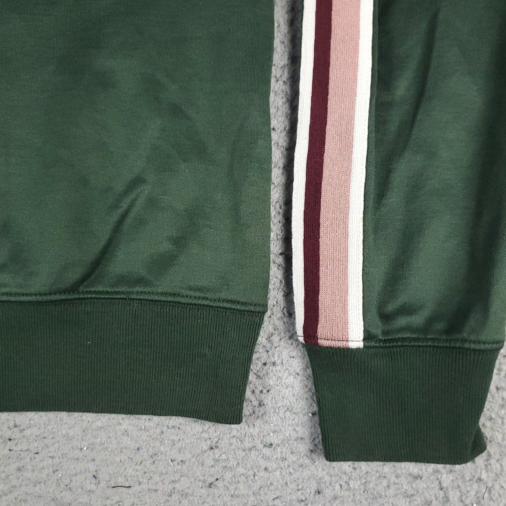 Abercrombie & Fitch Abercrombie & Fitch Jacket Womens Size S Green 1/2 Zip Pullover Track Jacket Size S / US 4 / IT 40 - 4 Thumbnail