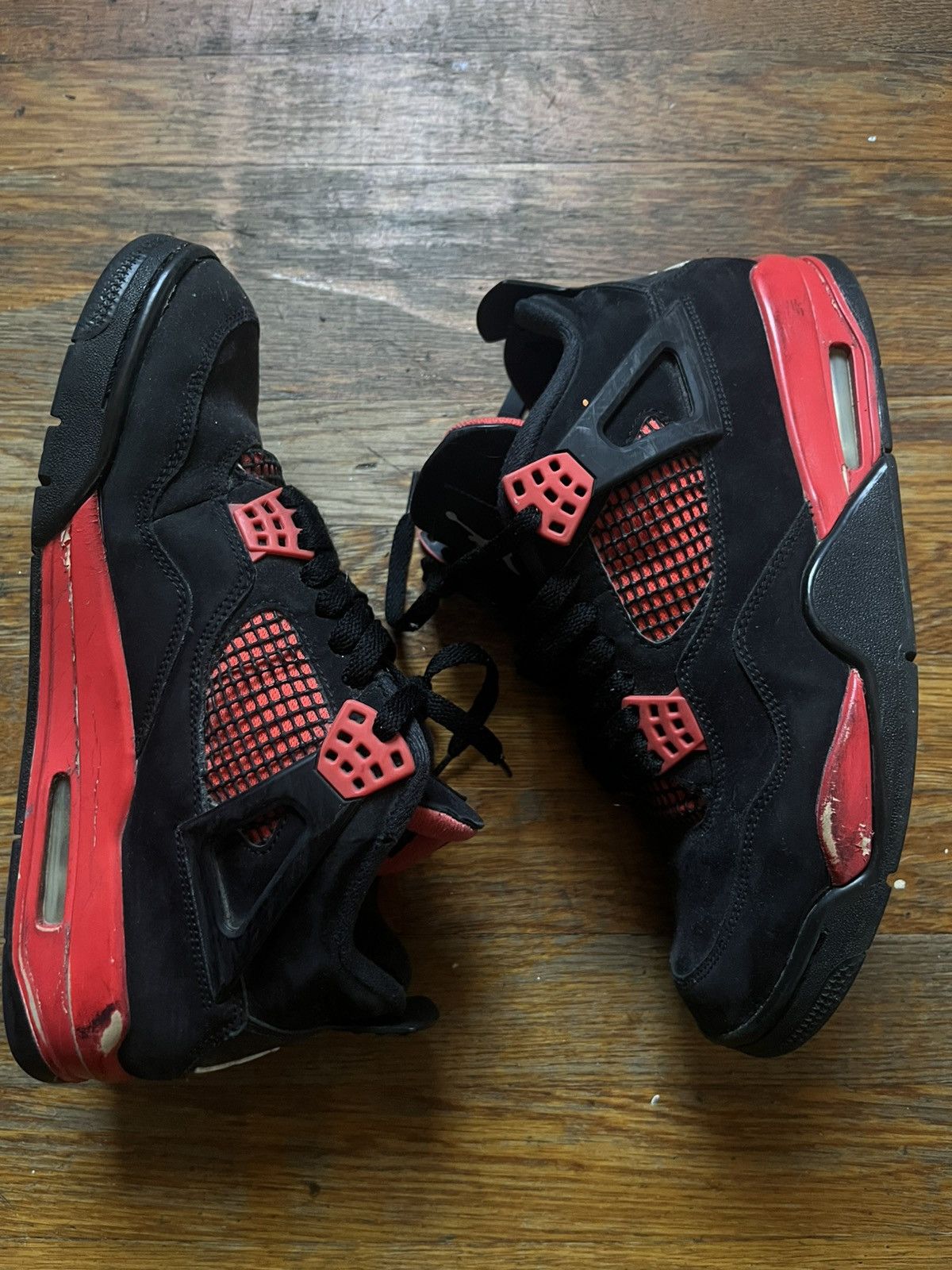 Jordan Brand Air Jordan 4 Red Thunder Size US 10 / EU 43 - 5 Thumbnail