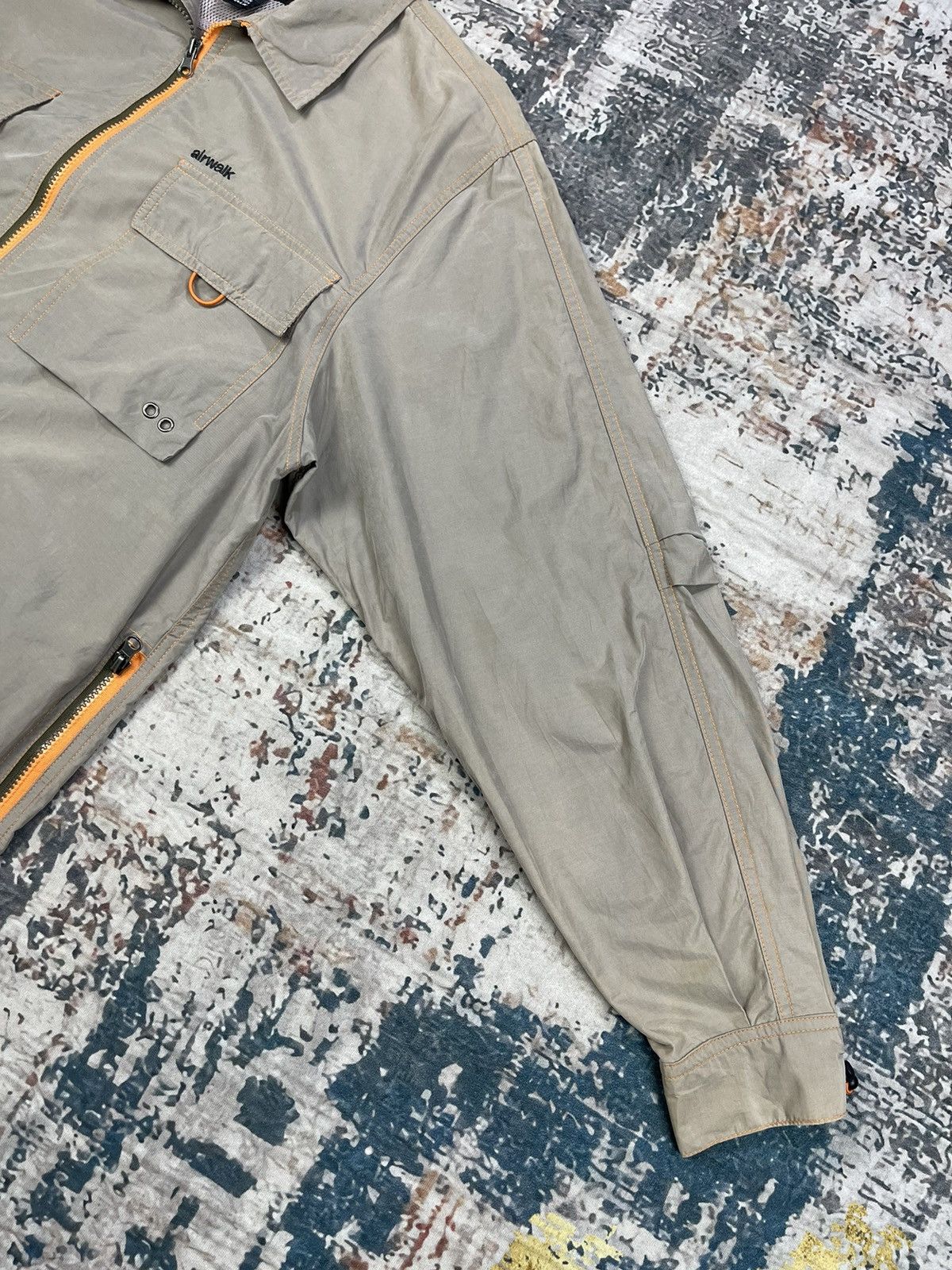 Airwalk Airwalk Nylon Zipper Overshirt Jackets Size US M / EU 48-50 / 2 - 5 Thumbnail