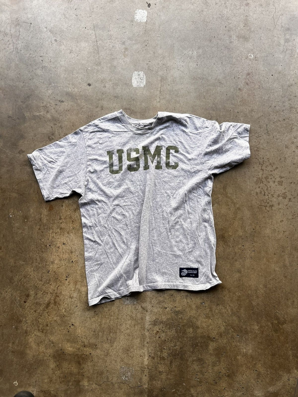 Other × Vintage *VINTAGE* USMC TEE Size US L / EU 52-54 / 3 - 1 Thumbnail