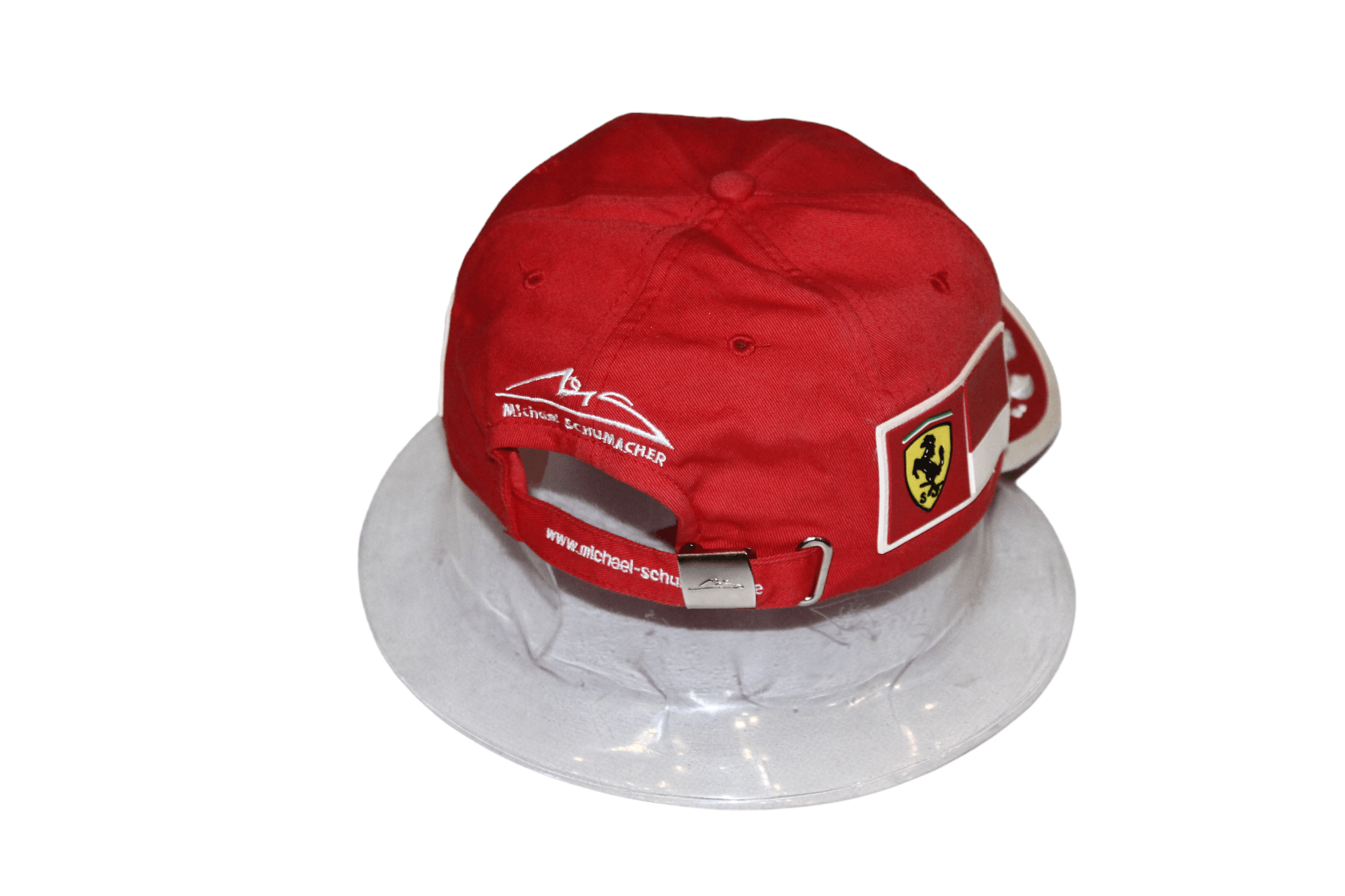 Ferrari RARE 🔥 90s DEKRA Michael Schumacher Ferrari F1 Marlboro Cap Size ONE SIZE - 3 Thumbnail