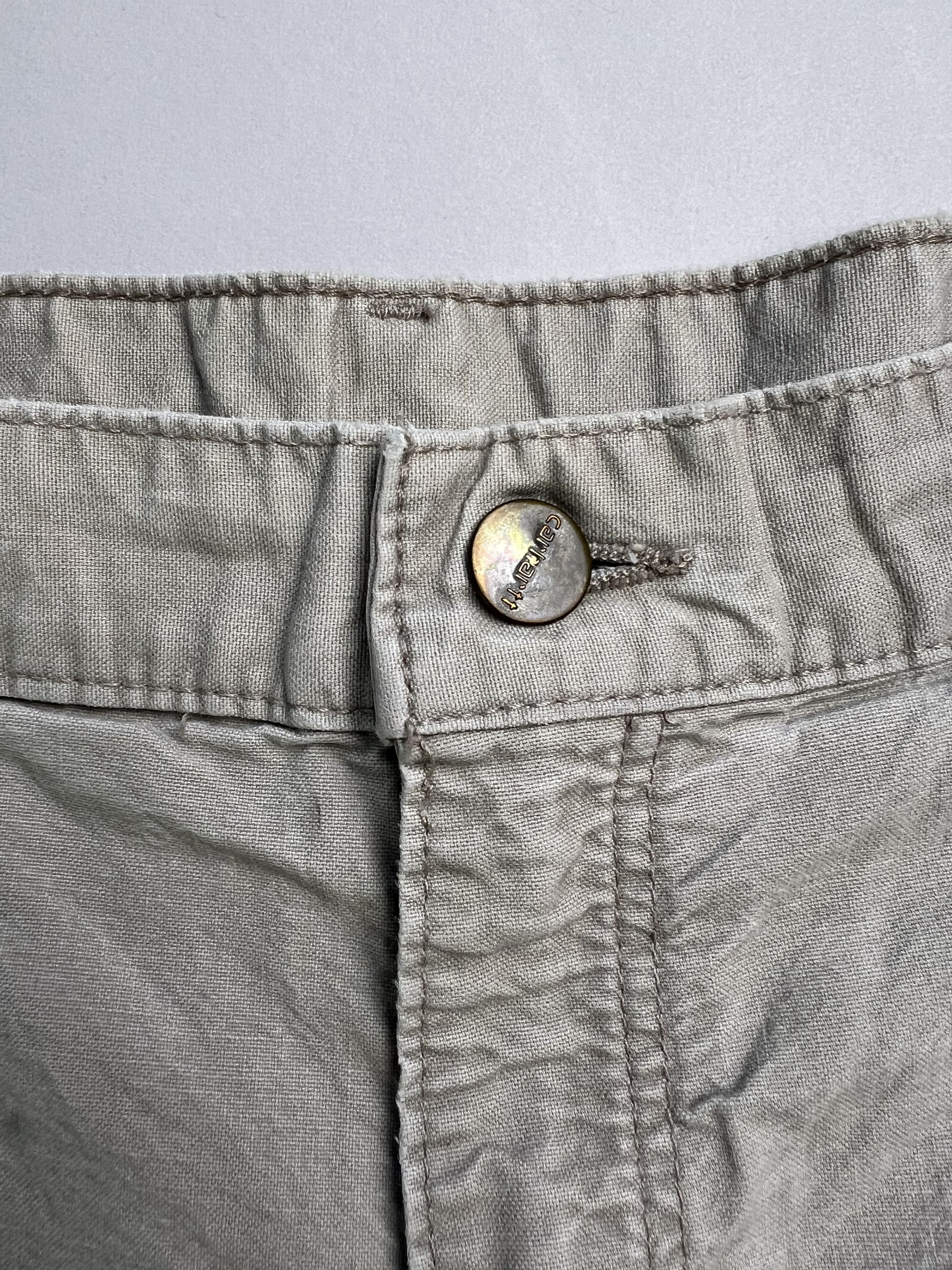 Carhartt Carhartt Work Shorts Beige W38 Size US 38 / EU 54 - 2 Thumbnail
