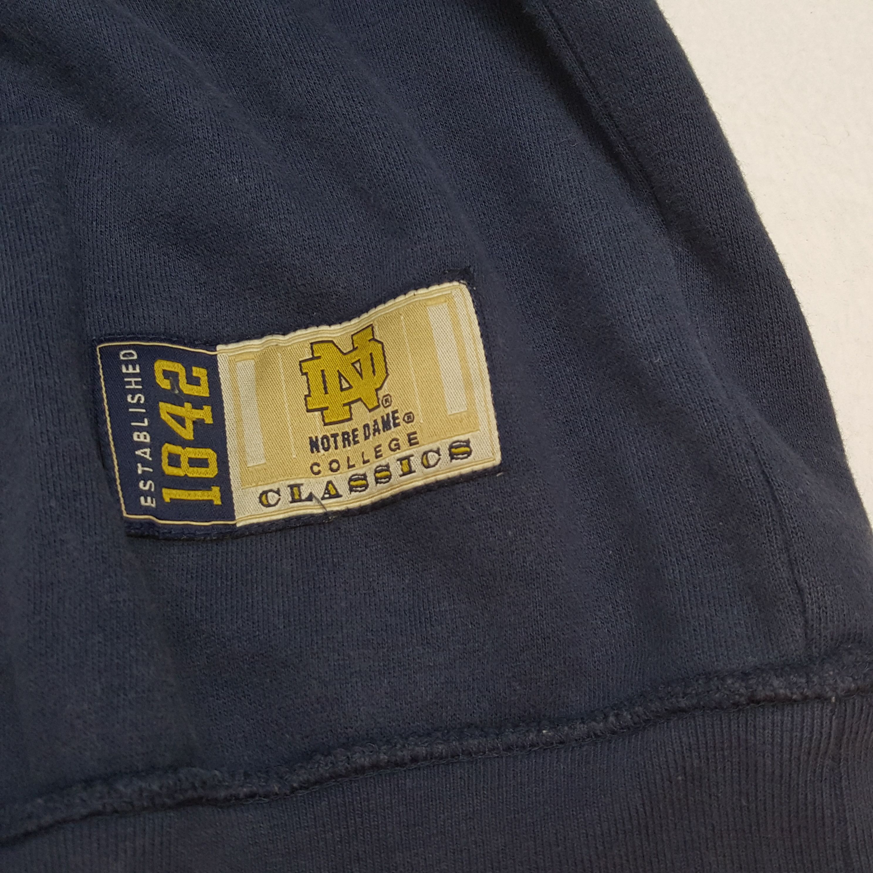 Lee × Vintage UNIVERSITY OF NOTRE DAME X LEE Sweatshirt Size US XXL / EU 58 / 5 - 7 Thumbnail