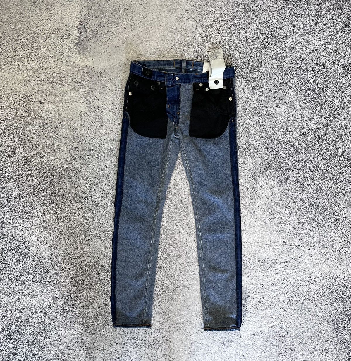 Stone Island Stone Island Junior Logo Patch Kids Jeans Blue Size 8 / 128 Size US 26 / EU 42 - 21 Thumbnail