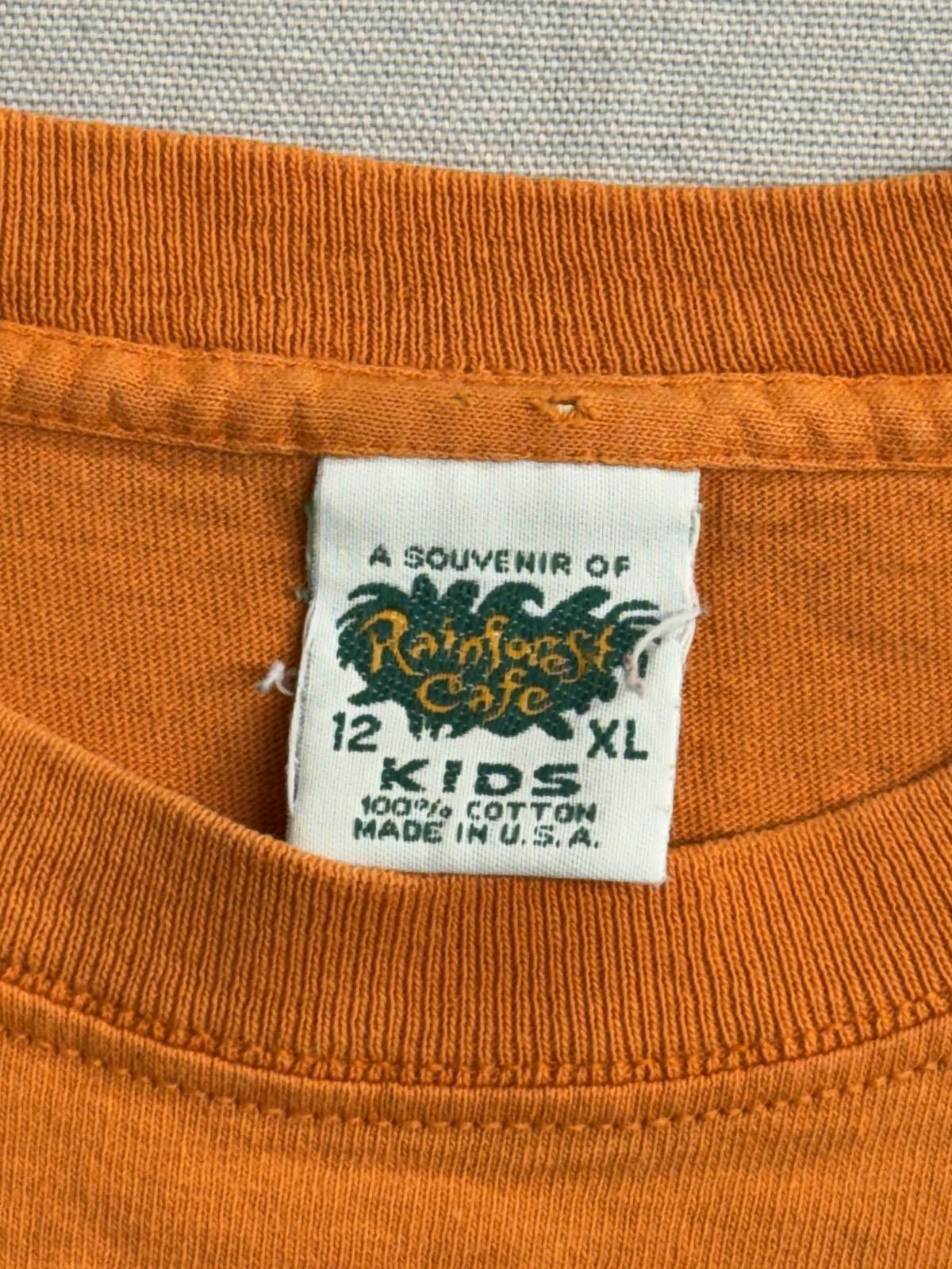 Other Vintage Rainforest Cafe California T-shirt Kids Tee 12/XL Size US XXS / EU 40 - 2 Thumbnail