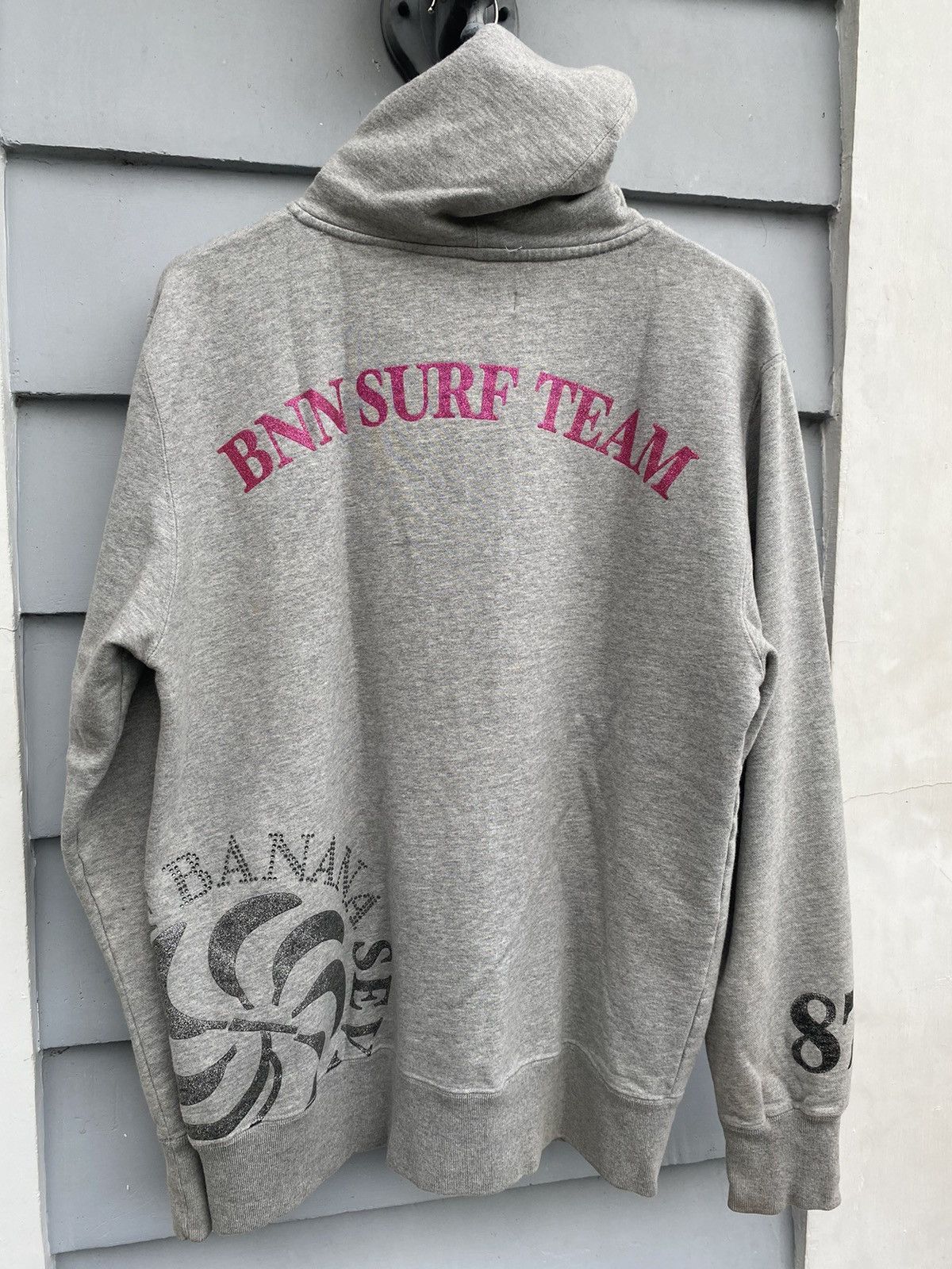 If Six Was Nine Banana Seven Glitter Diamond Full Face Zipper Hoodie Style Size US XL / EU 56 / 4 - 8 Thumbnail