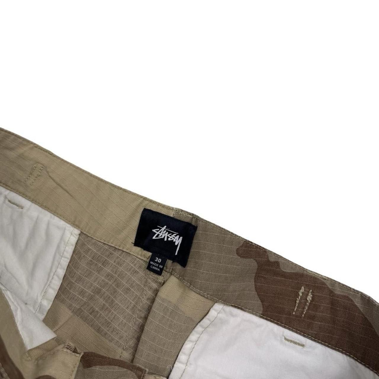 Stussy Vintage Stussy Camo Cargo Trousers - Waist: 32” Size US 32 / EU 48 - 8 Thumbnail