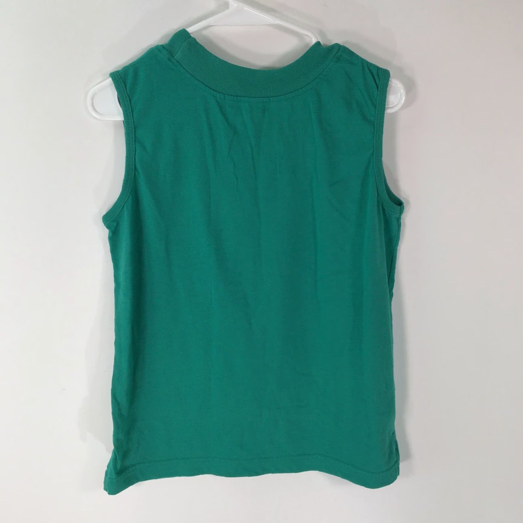 Vintage Westport Ltd Womens Blouse Tank Crew Neck Sleeveless Teal Size M Casual/Basic Clothing Size M / US 6-8 / IT 42-44 - 2 Thumbnail