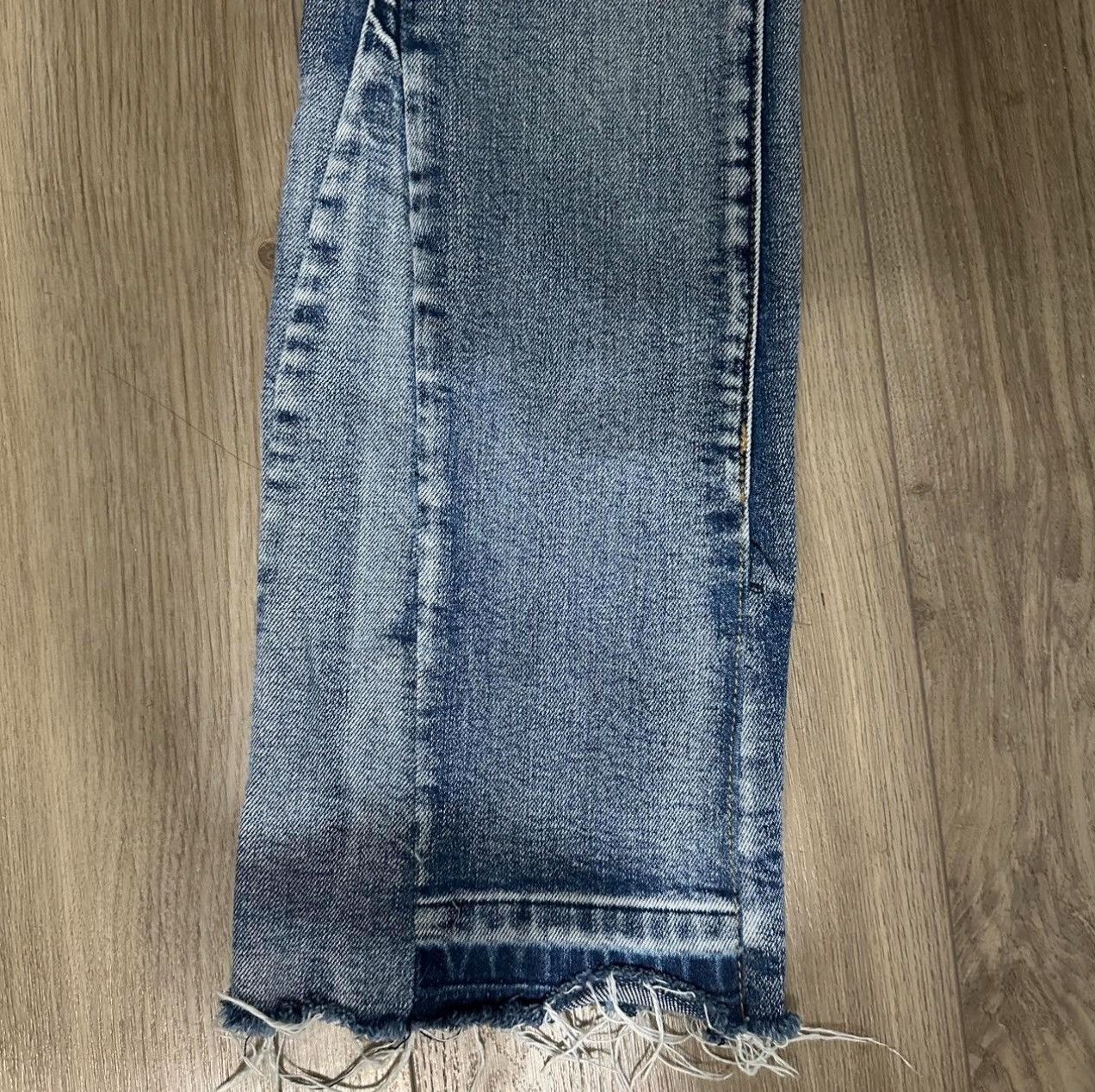 MNML Blue washed mnml stacked jeans Size US 30 / EU 46 - 3 Thumbnail