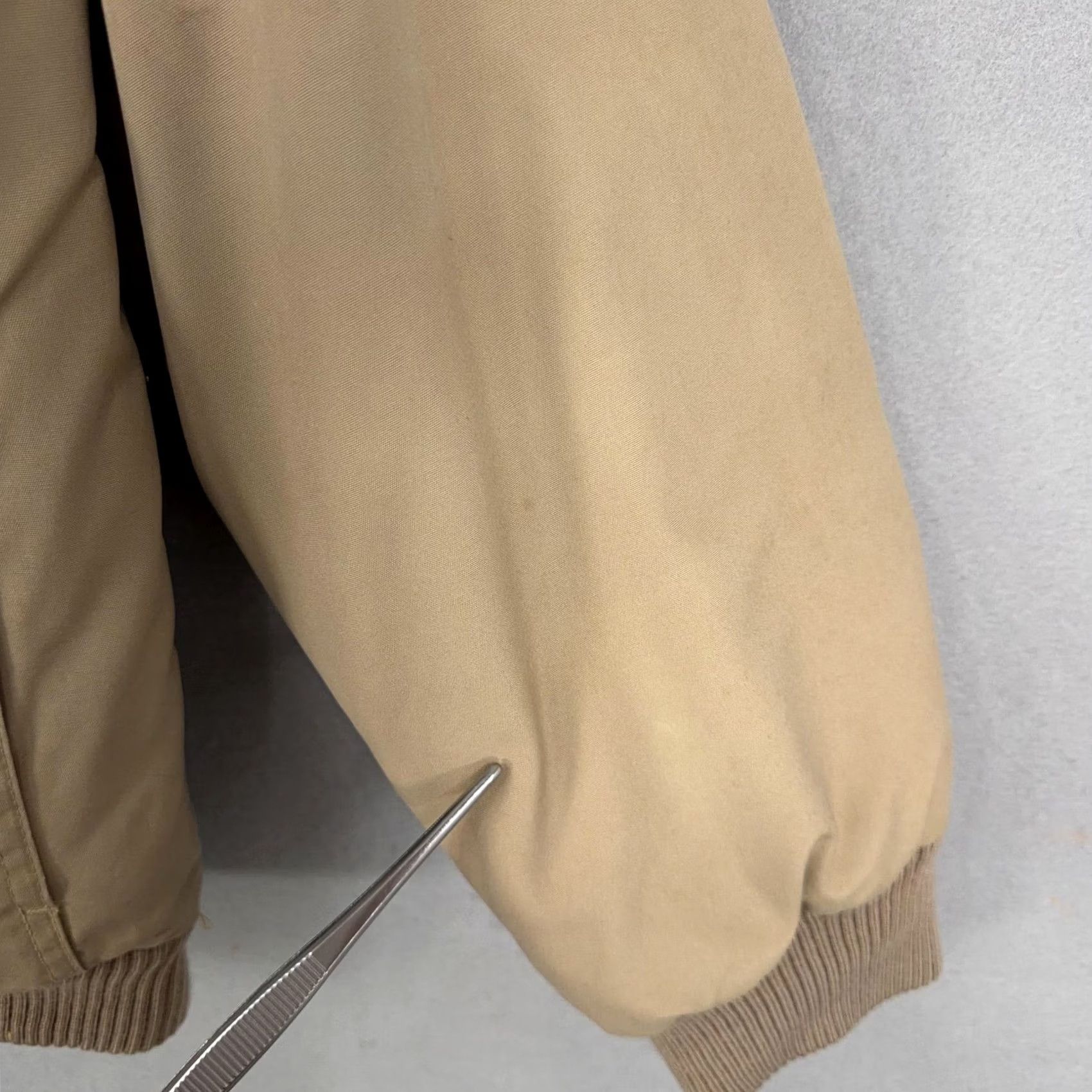 Vintage VINTAGE Anthony Foxx Jacket Mens Medium Beige Down Bomber Striped Puffer Coat Size US M / EU 48-50 / 2 - 6 Thumbnail