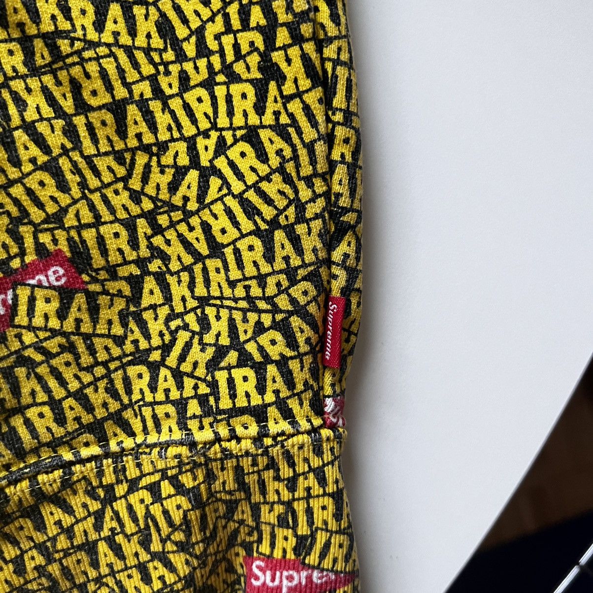 Supreme Supreme IRAK Zip Up Hooded Sweatshirt Yellow XL Size US XL / EU 56 / 4 - 5 Thumbnail