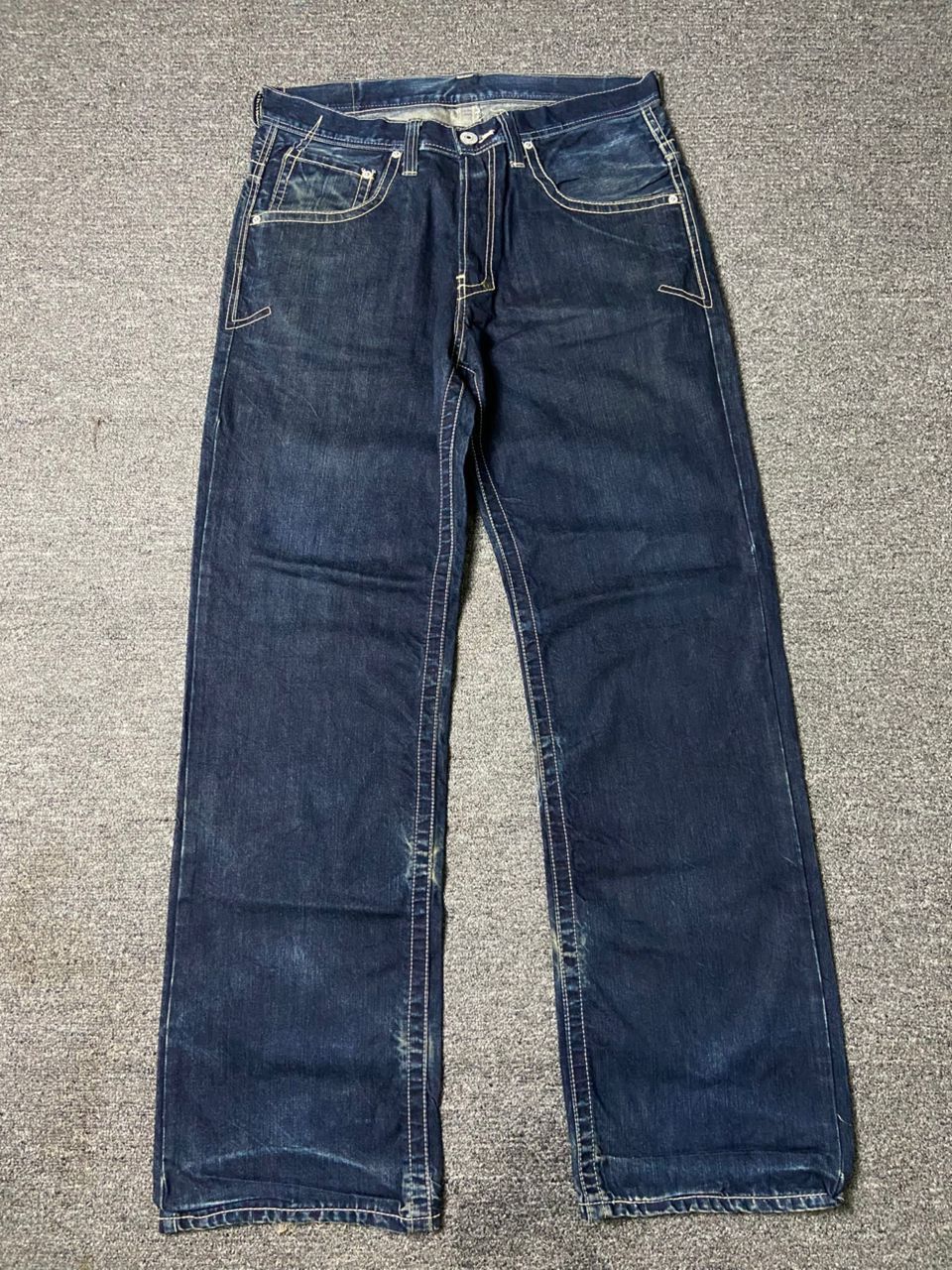 Japanese Brand DRAGON SPIRAL Baggy Style Denim Jeans (136) Size US 34 / EU 50 - 1 Thumbnail