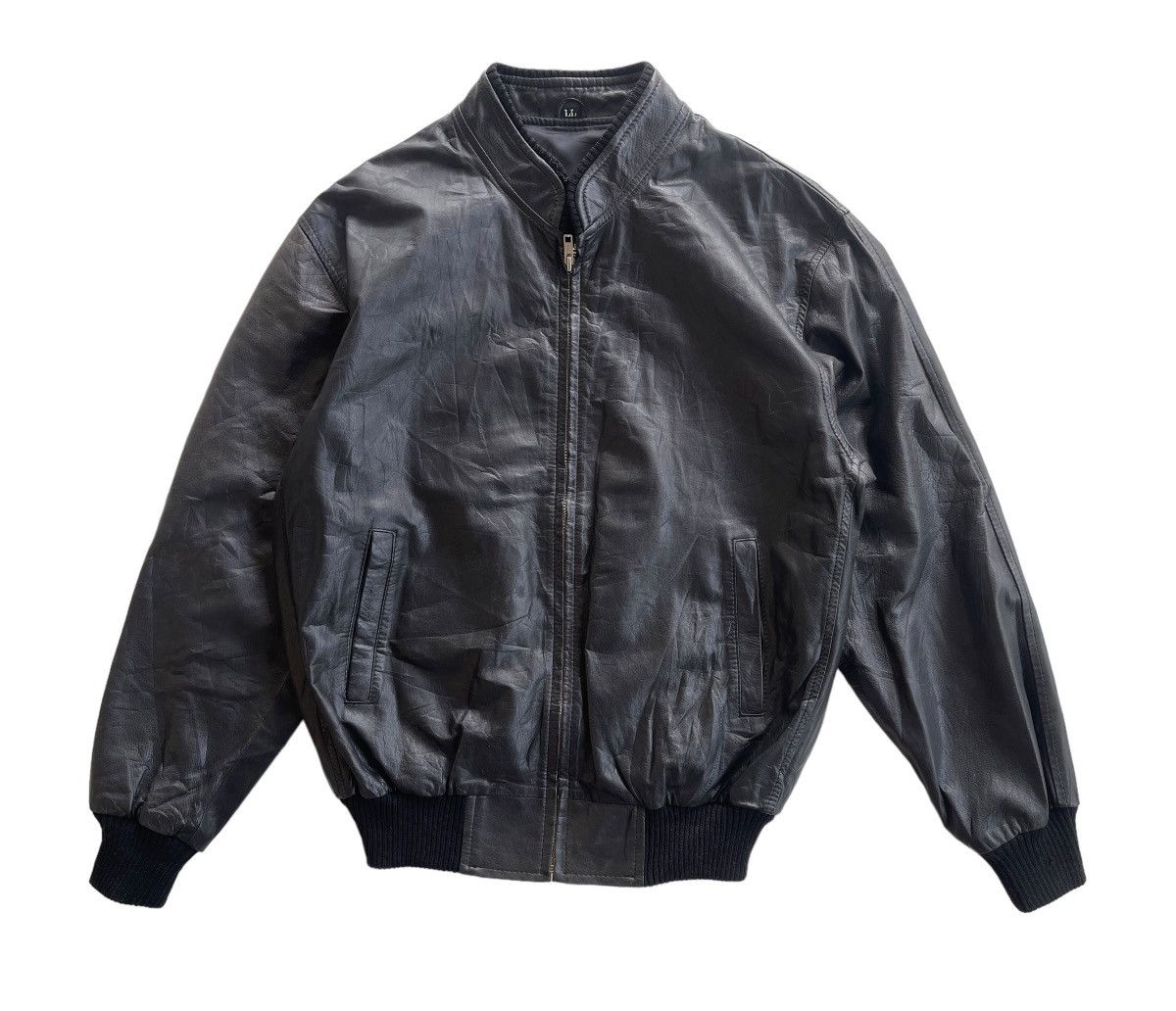 Vintage Julian Partina Leather Blouson Jacket Size US L / EU 52-54 / 3 - 2 Thumbnail
