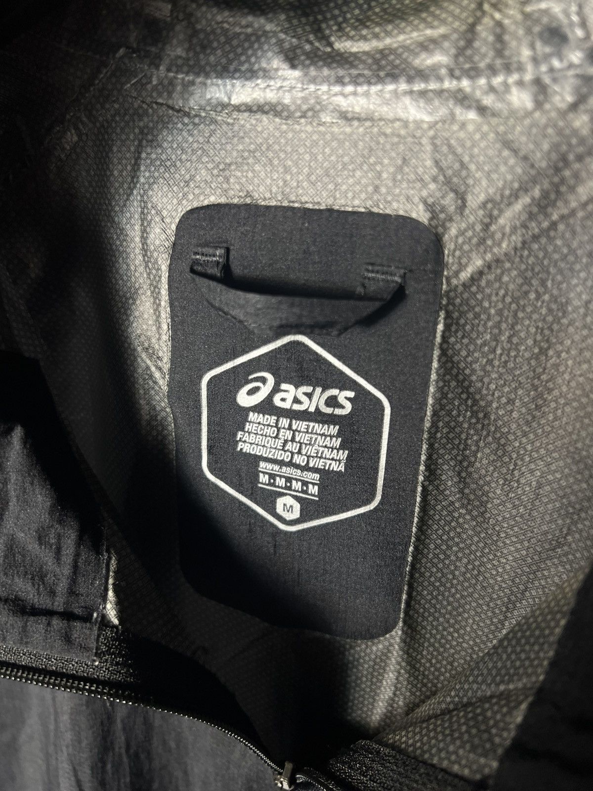 Asics Asics Black Tech Shell Running Jacket Gorpcore Style Size US M / EU 48-50 / 2 - 14 Thumbnail