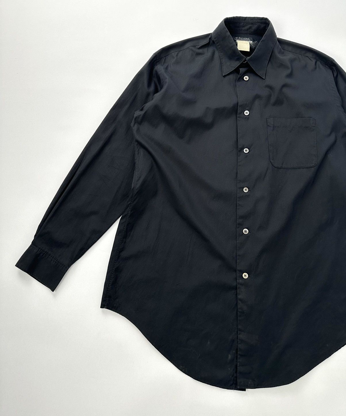 Y's for Men × Yohji Yamamoto Yohji Yamamoto Y’s For Men Jumbo Shirt Button Up Size US S / EU 44-46 / 1 - 3 Thumbnail