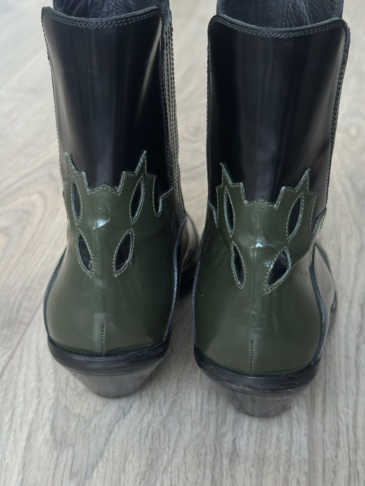Enfants Riches Deprimes FW20 Midnight Cowboy Western Leather Boots Size US 7.5 / EU 40-41 - 9 Thumbnail