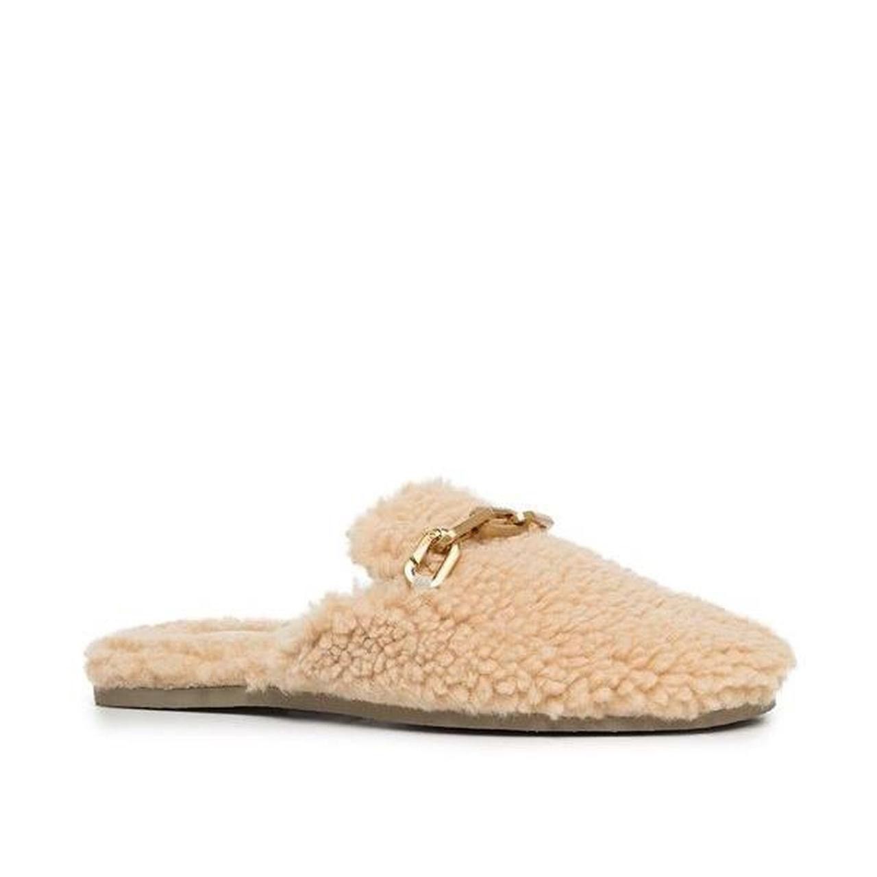 Rag & Bone RAG & BONE ESSEX FAUX SHEARLING SLIDES SHOES gold hardware Size US 10 / IT 40 - 1 Thumbnail