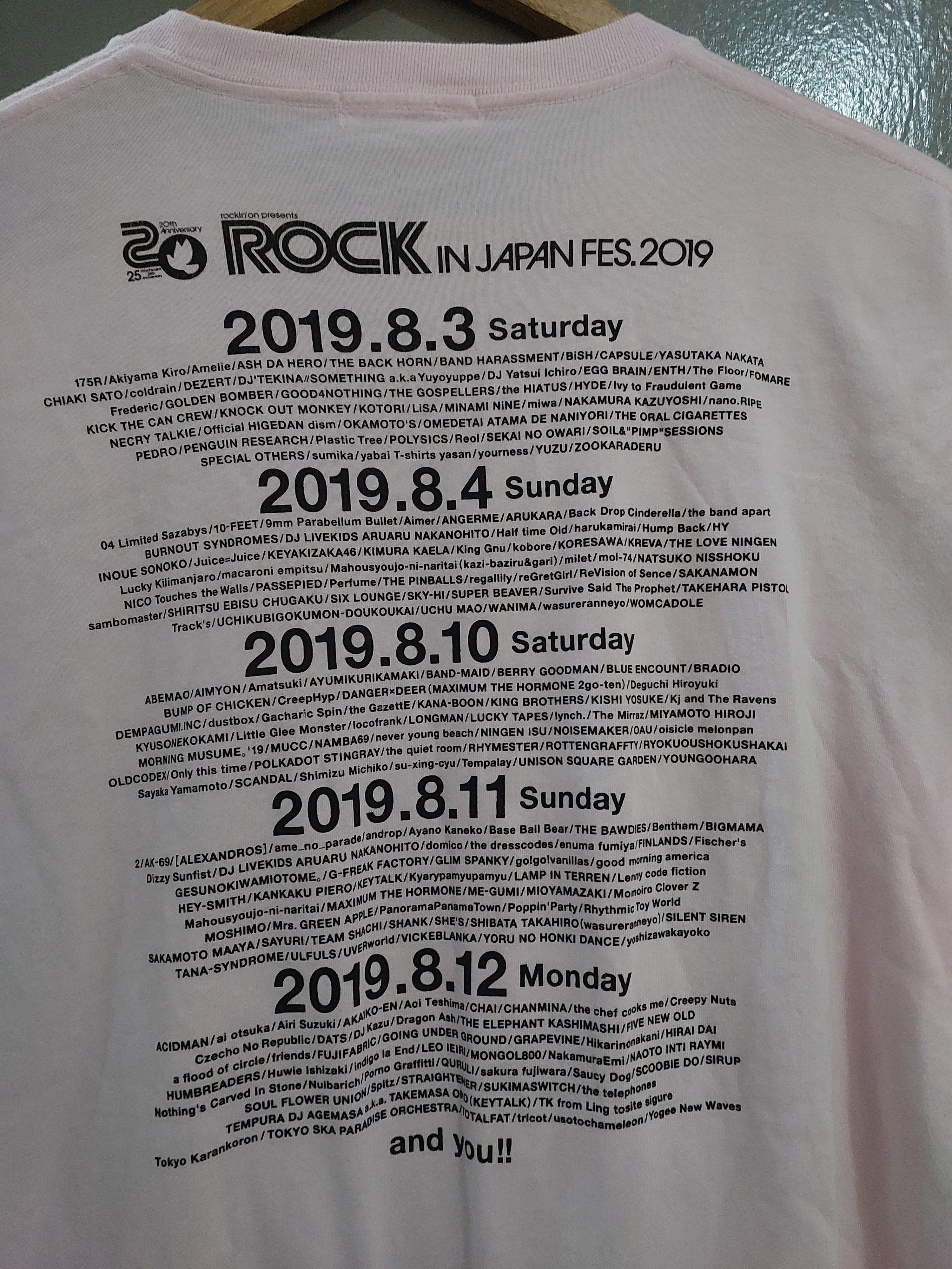 Anime × Japanese Brand × Pokemon POKEMON X ROCK IN JAPAN 2019 JIGGLEPUFF T SHIRT Size US L / EU 52-54 / 3 - 3 Thumbnail