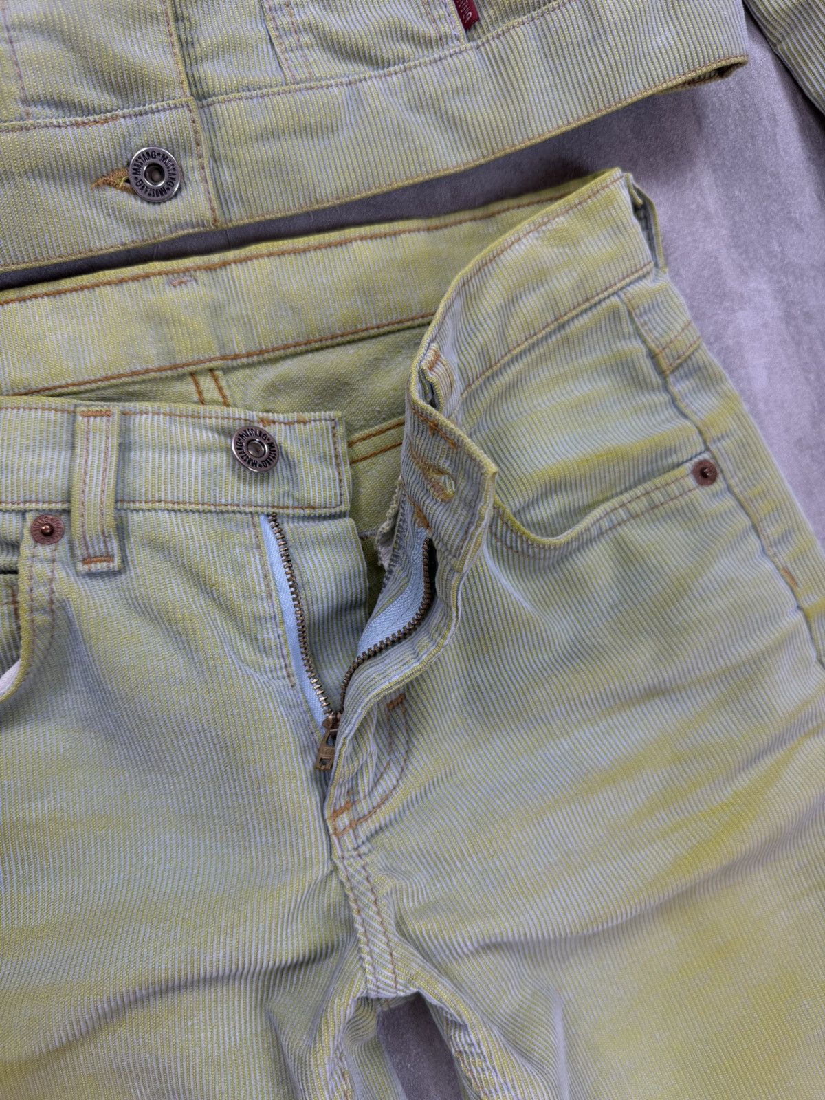 Mustang Vintage Mustang corduroy pants & jacket sets faded green Size M / US 6-8 / IT 42-44 - 17 Thumbnail