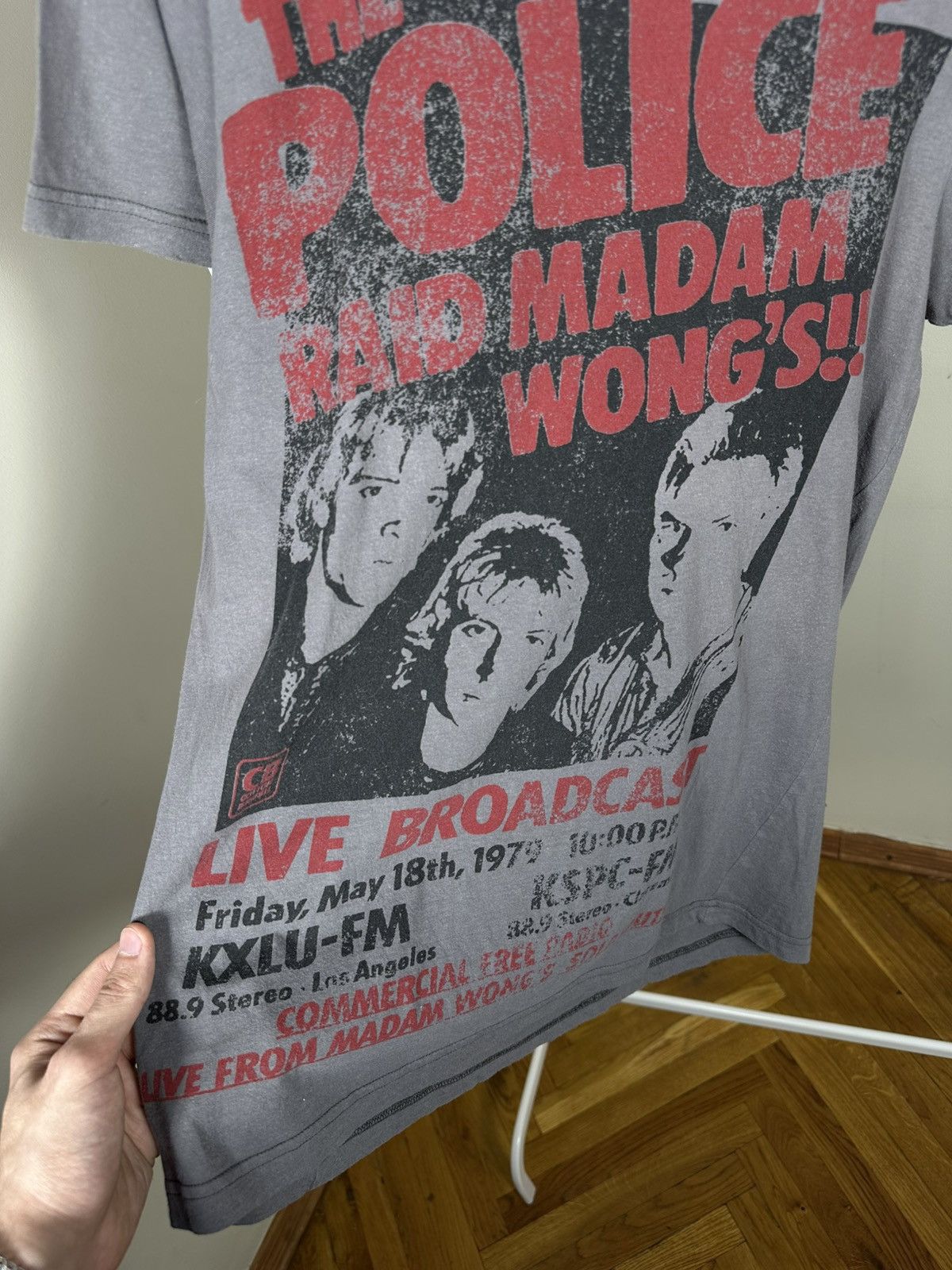 Band Tees The Police Vintage T Shirt Rock Band Tee Distressed Promo Size US S / EU 44-46 / 1 - 8 Thumbnail