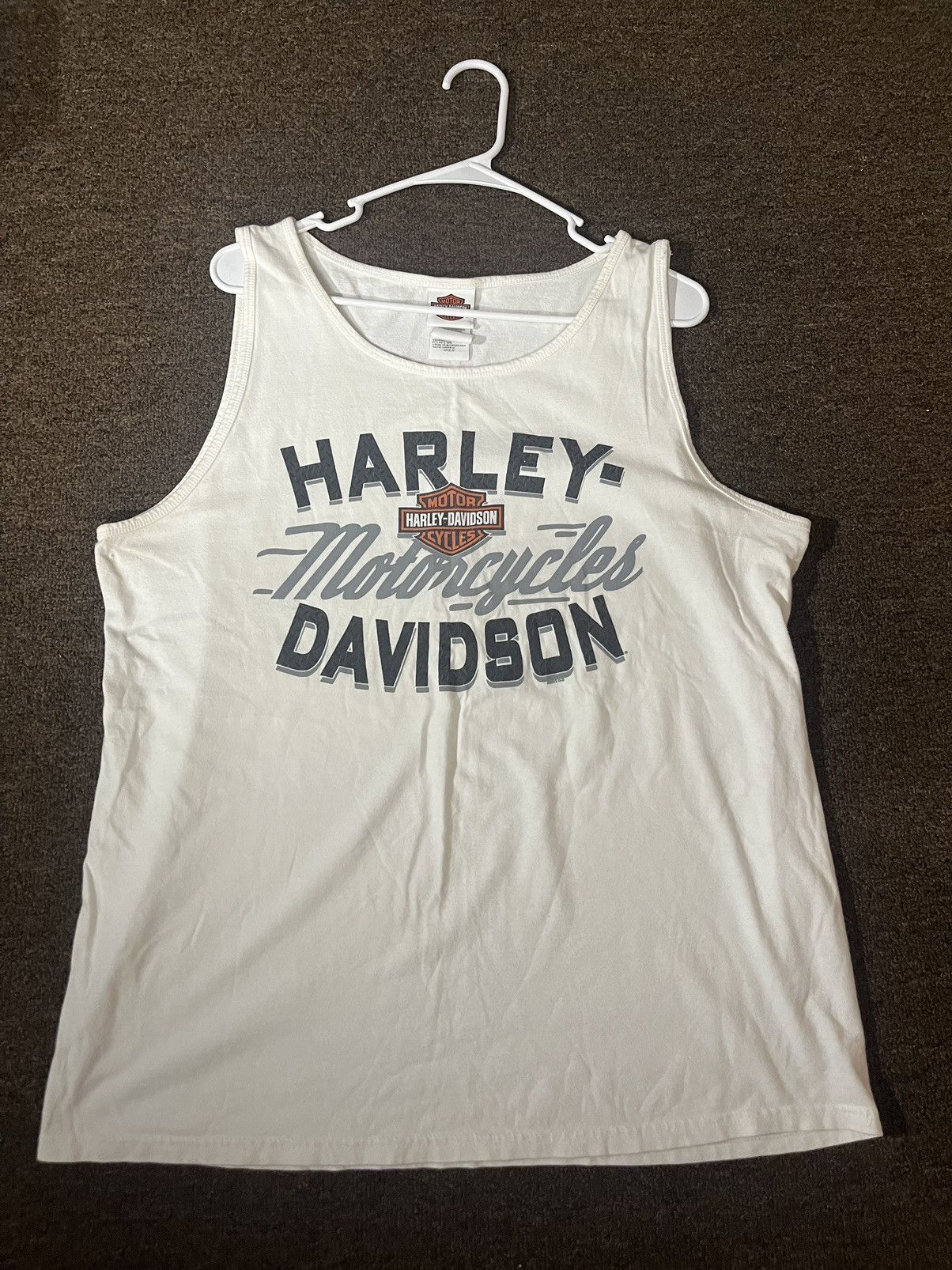 Harley Davidson × Vintage Harley Davidson Tank Size US L / EU 52-54 / 3 - 1 Thumbnail