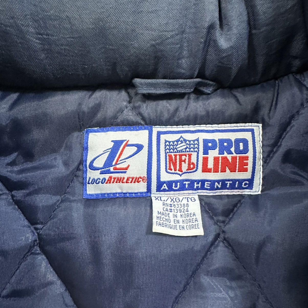 Logo Athletic Vintage 90s Logo Athletic NFL Denver Broncos Puffer Jacket Size US XL / EU 56 / 4 - 6 Thumbnail