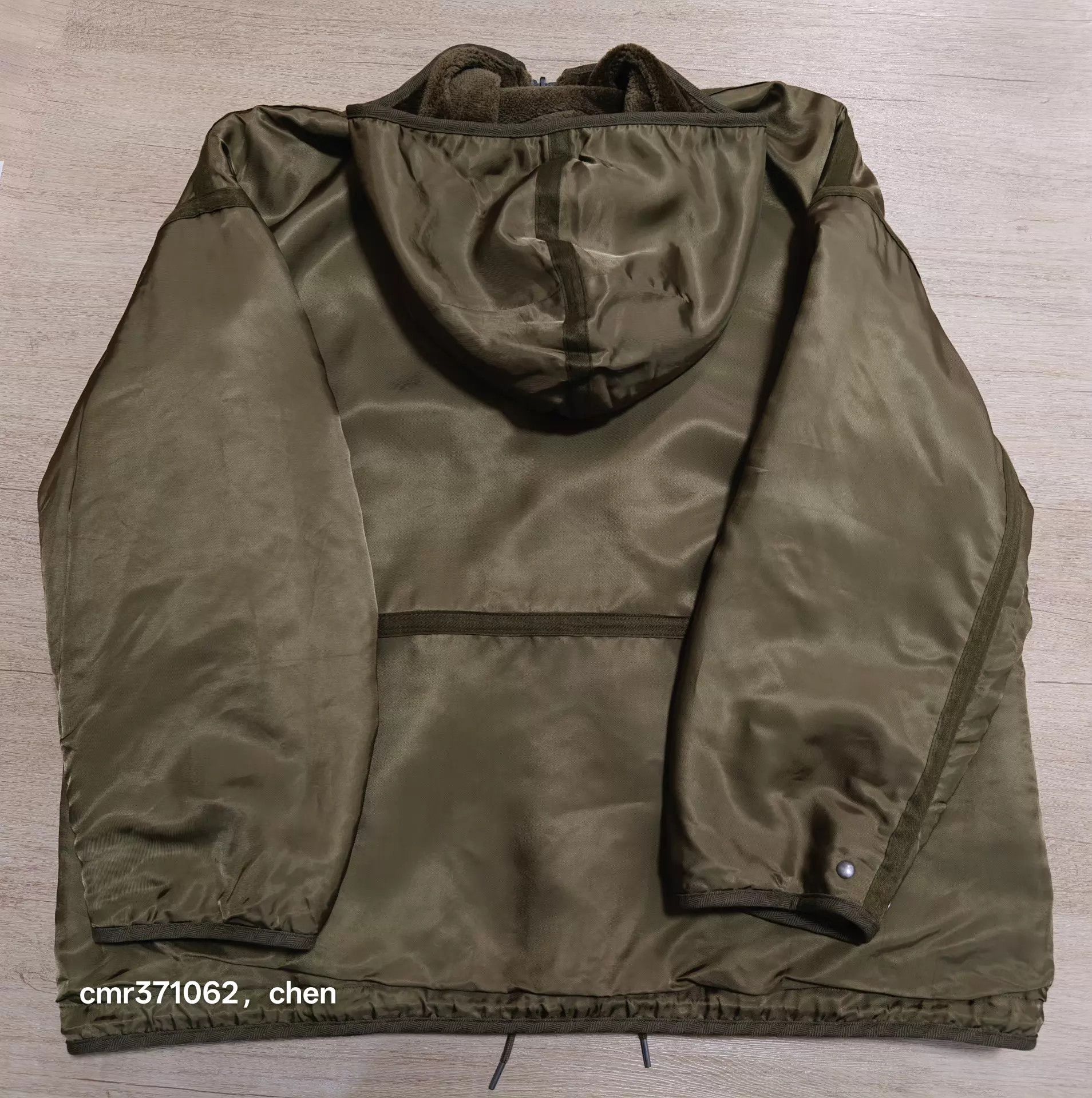 Visvim VISVIM 22aw GREELY COMBAT PARKA F.Z. Khaki 2-Way Wool Fleece Size US M / EU 48-50 / 2 - 7 Thumbnail