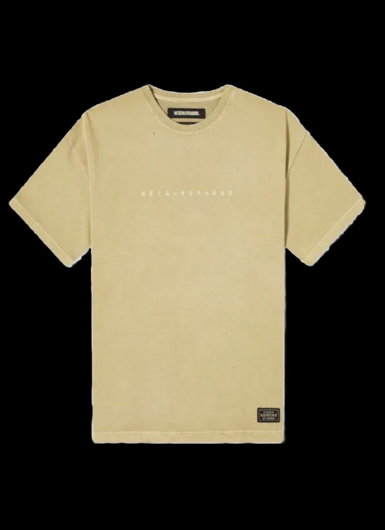 Neighborhood SAVAGE SQUAD SWEAT TEE KHAKI | Grailed