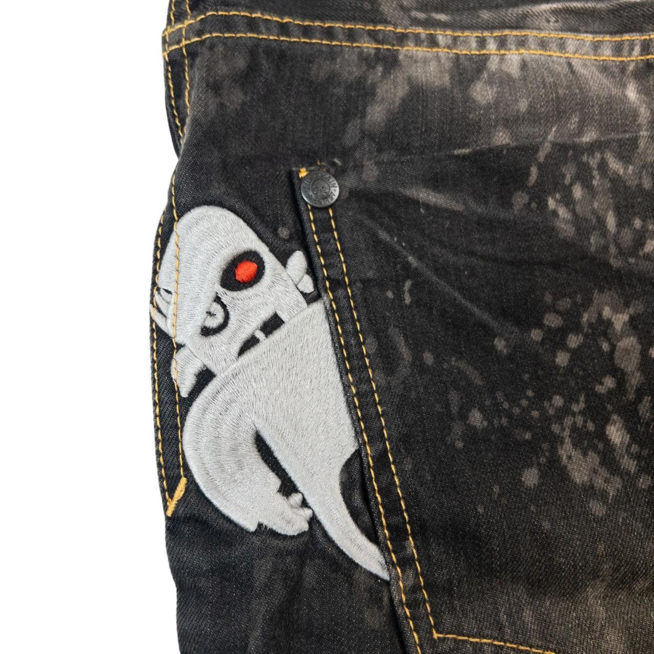 Other Vintage Big Train Embroidered Japanese Denim Jeans Size W32 Size US 32 / EU 48 - 7 Thumbnail