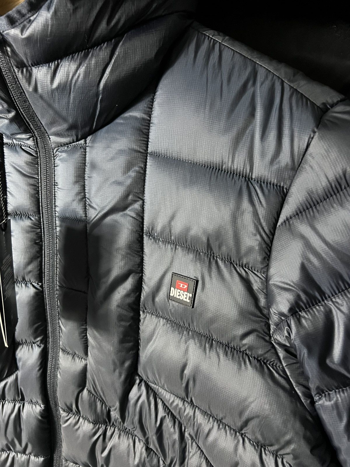 Diesel NWT DIESEL Men’s Jacket Puffer Quilted Hooded Size L Size US L / EU 52-54 / 3 - 6 Thumbnail