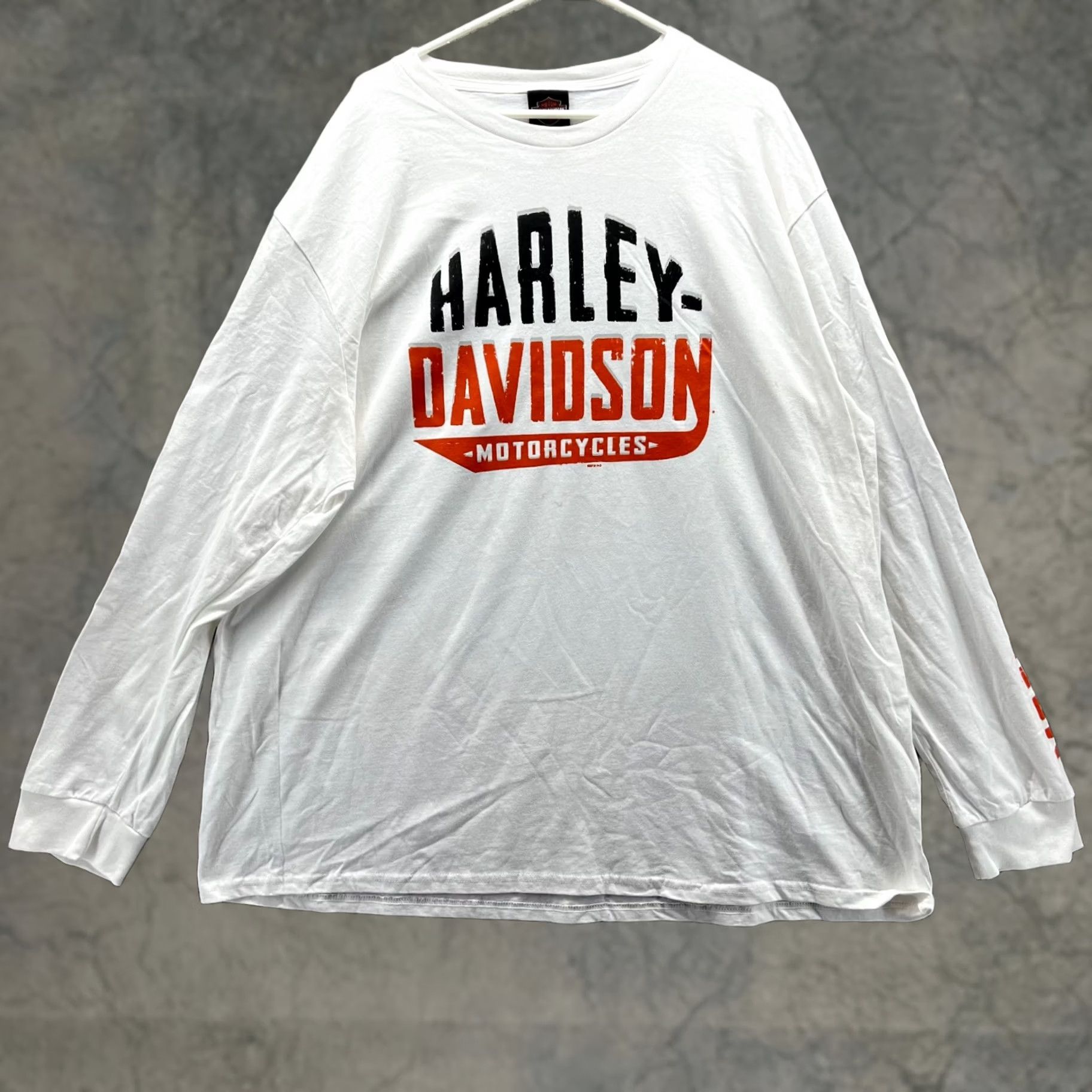 Harley Davidson Harley-Davidson Shirt Men 4XL White Red Motorcycle Biker Long Sleeve 2017 NEW Size US XXL / EU 58 / 5 - 1 Thumbnail