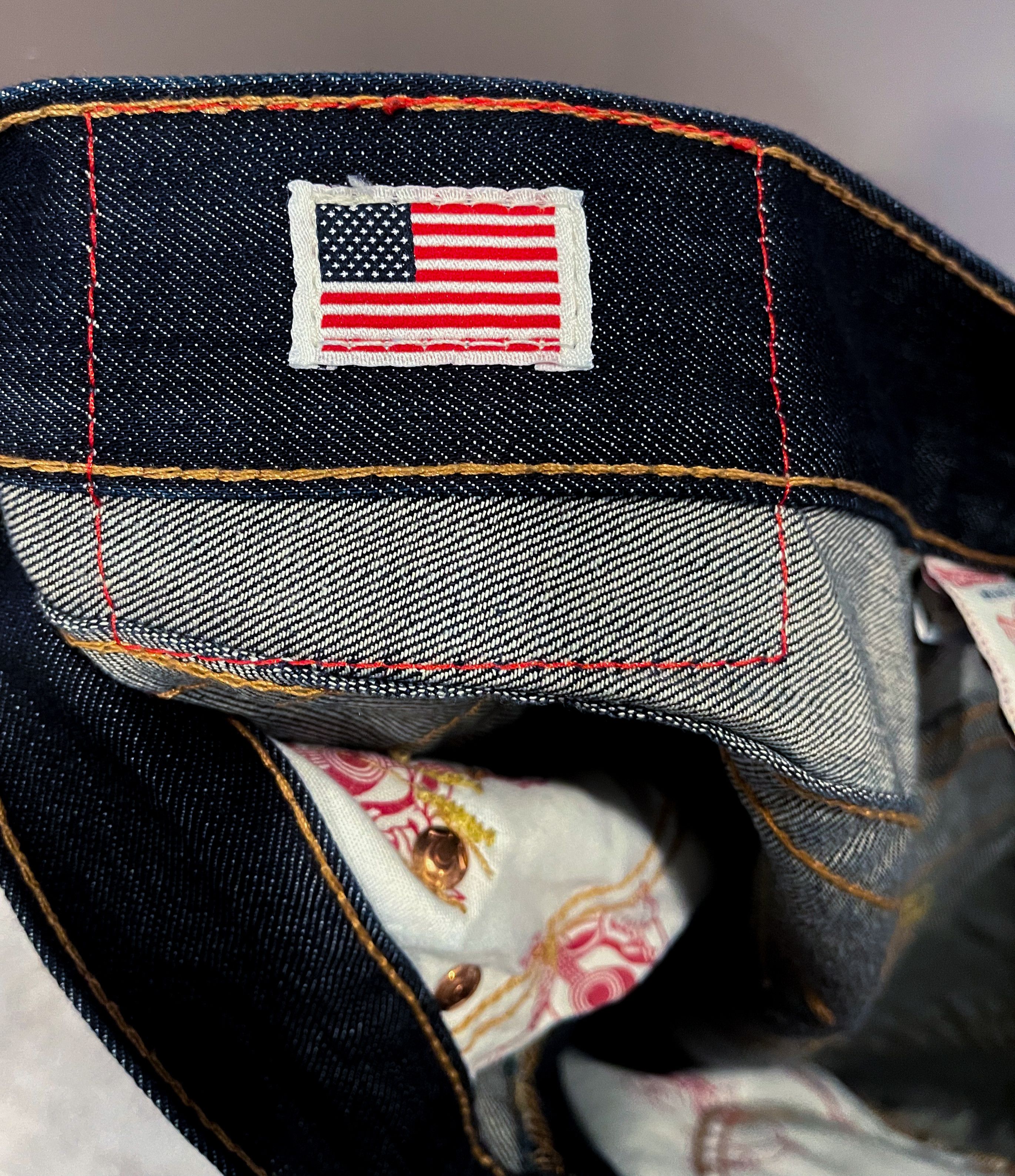 True Religion TRUE RELIGION Y2K VINTAGE Ricky FLap Pocket Jeans Size US 31 - 3 Thumbnail