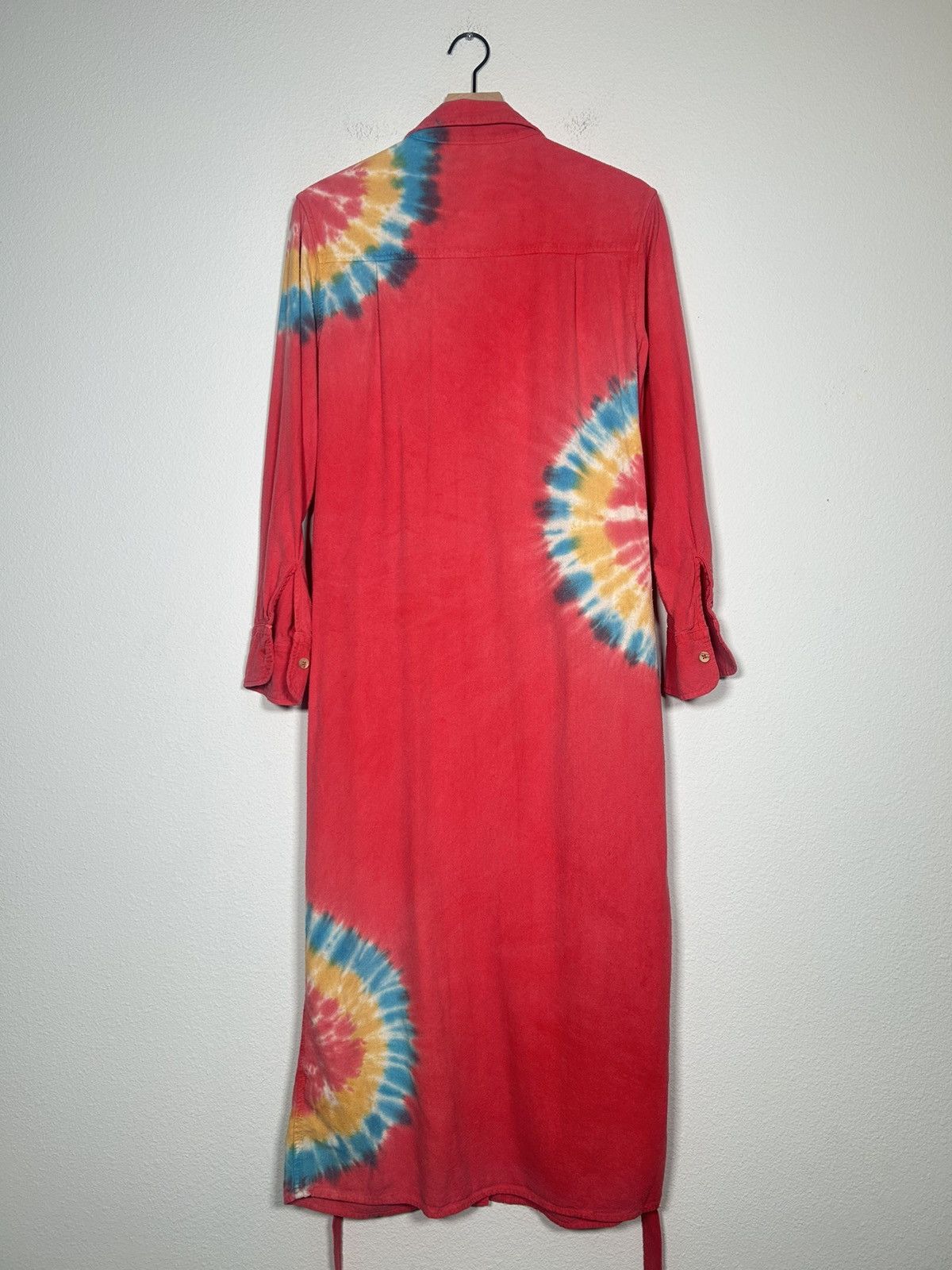 The Elder Statesman Boiled Silk Tie-Dye Robe Dress Size S / US 4 / IT 40 - 3 Thumbnail