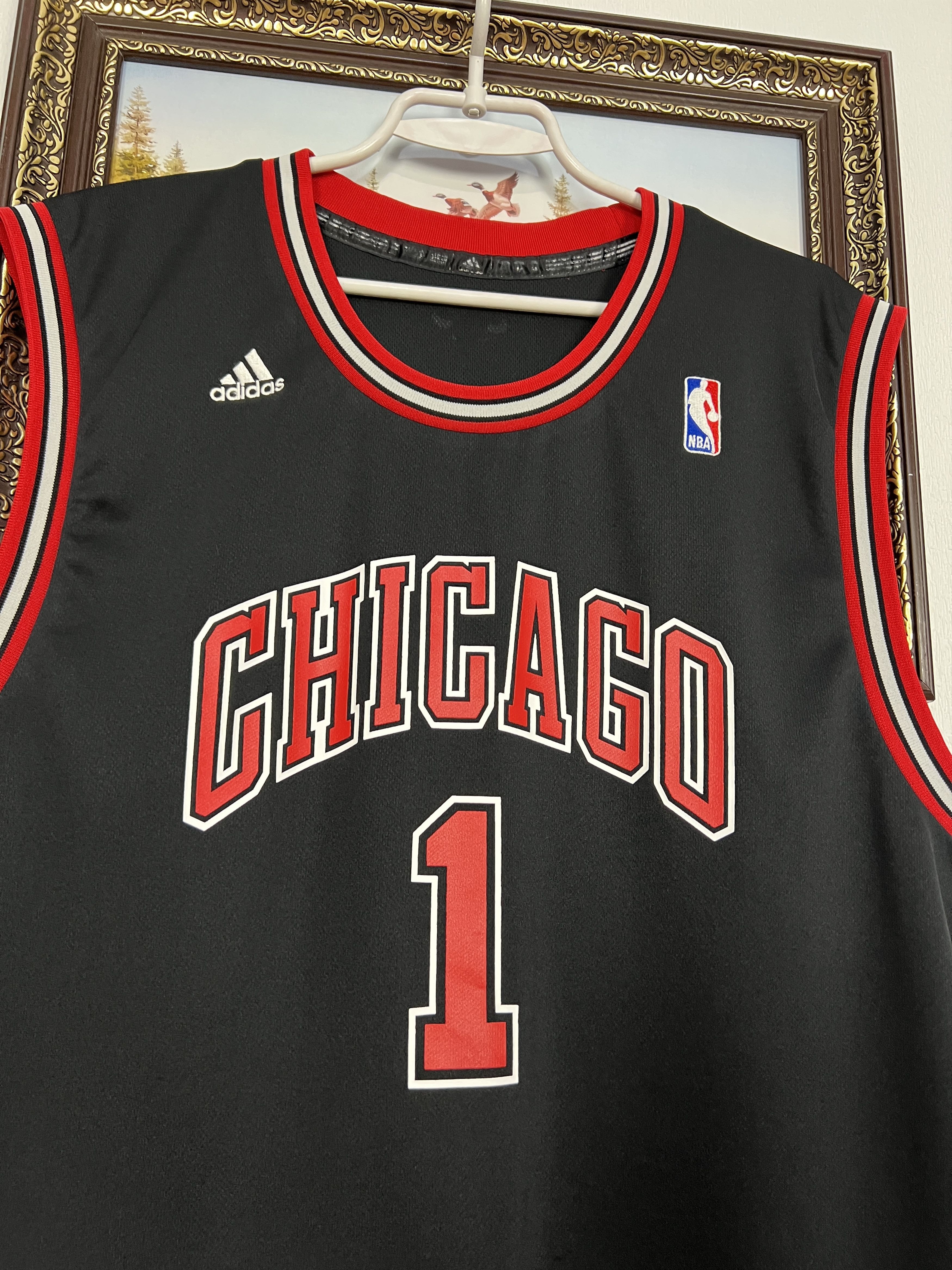 Adidas Vintage Adidas Chicago Bulls Derrick Rose NBA Jersey Shirt Size US M / EU 48-50 / 2 - 3 Thumbnail