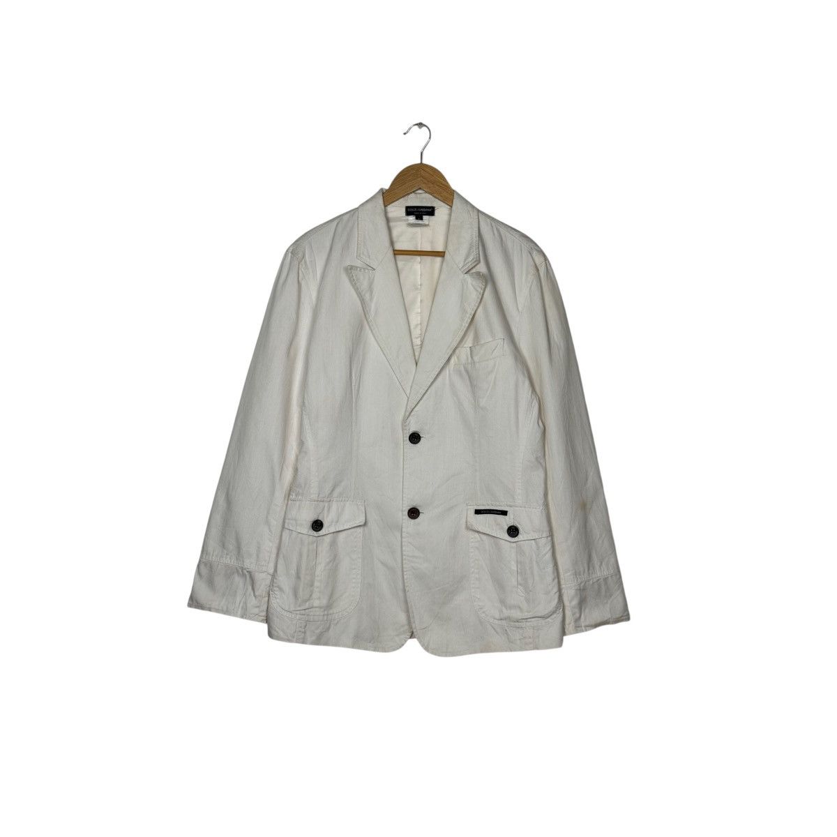Dolce & Gabbana Dolce & Gabbana Button Up Coat Size US L / EU 52-54 / 3 - 1 Thumbnail