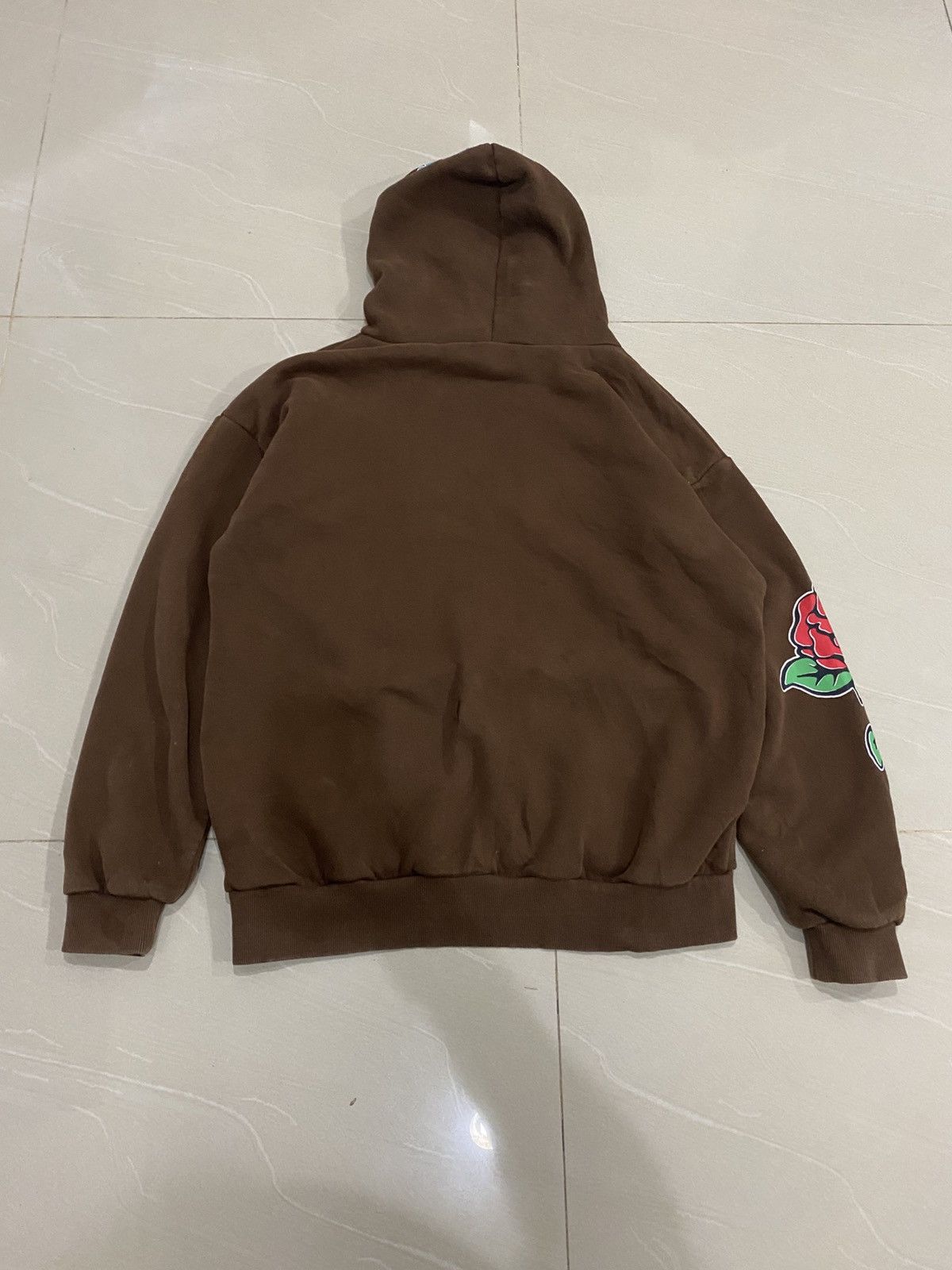 Pacsun Pacsun Peace Out Vibing Brown Hoodie Size US L / EU 52-54 / 3 - 4 Thumbnail