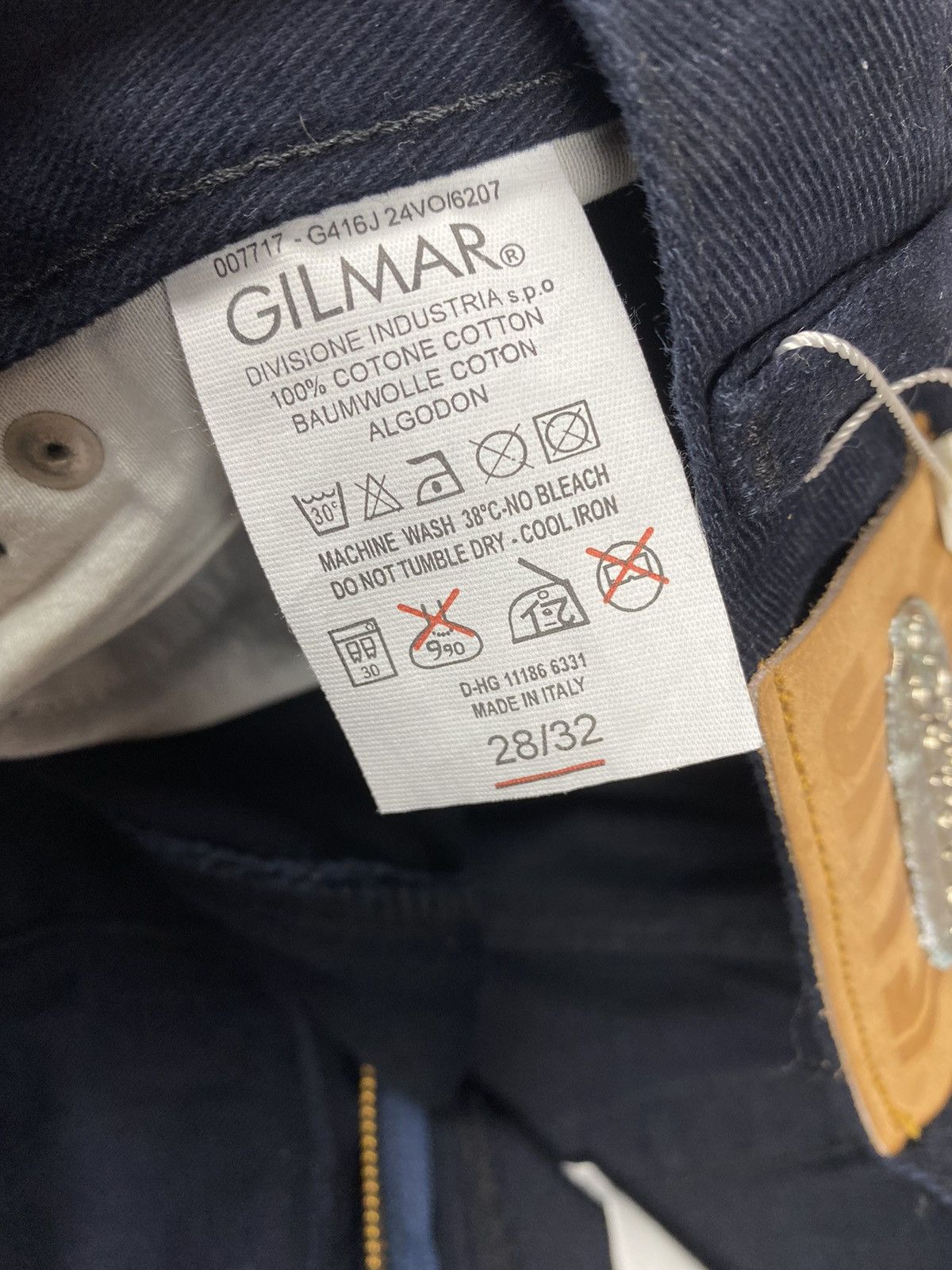 Iceberg New! Vintage Iceberg Italian Luxury Fashion Design Jeans y2k Size US 28 / EU 44 - 13 Thumbnail