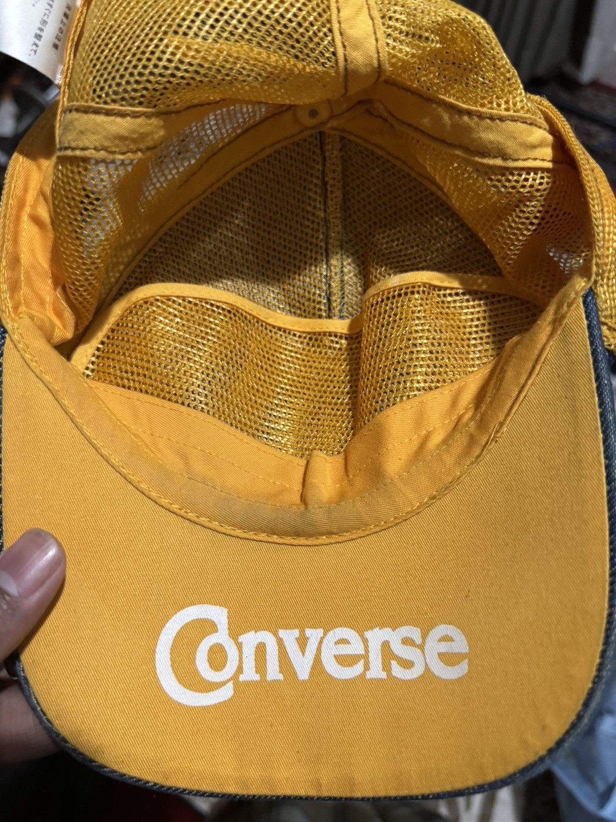 Converse Vintage Converse 56 denim trucker cap Size ONE SIZE - 7 Thumbnail