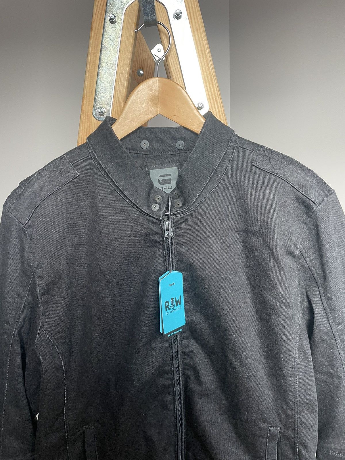 G-Star G Star Raw x Pharell Williams For the Oceans Woman Bomber Size XL / US 12-14 / IT 48-50 - 3 Thumbnail
