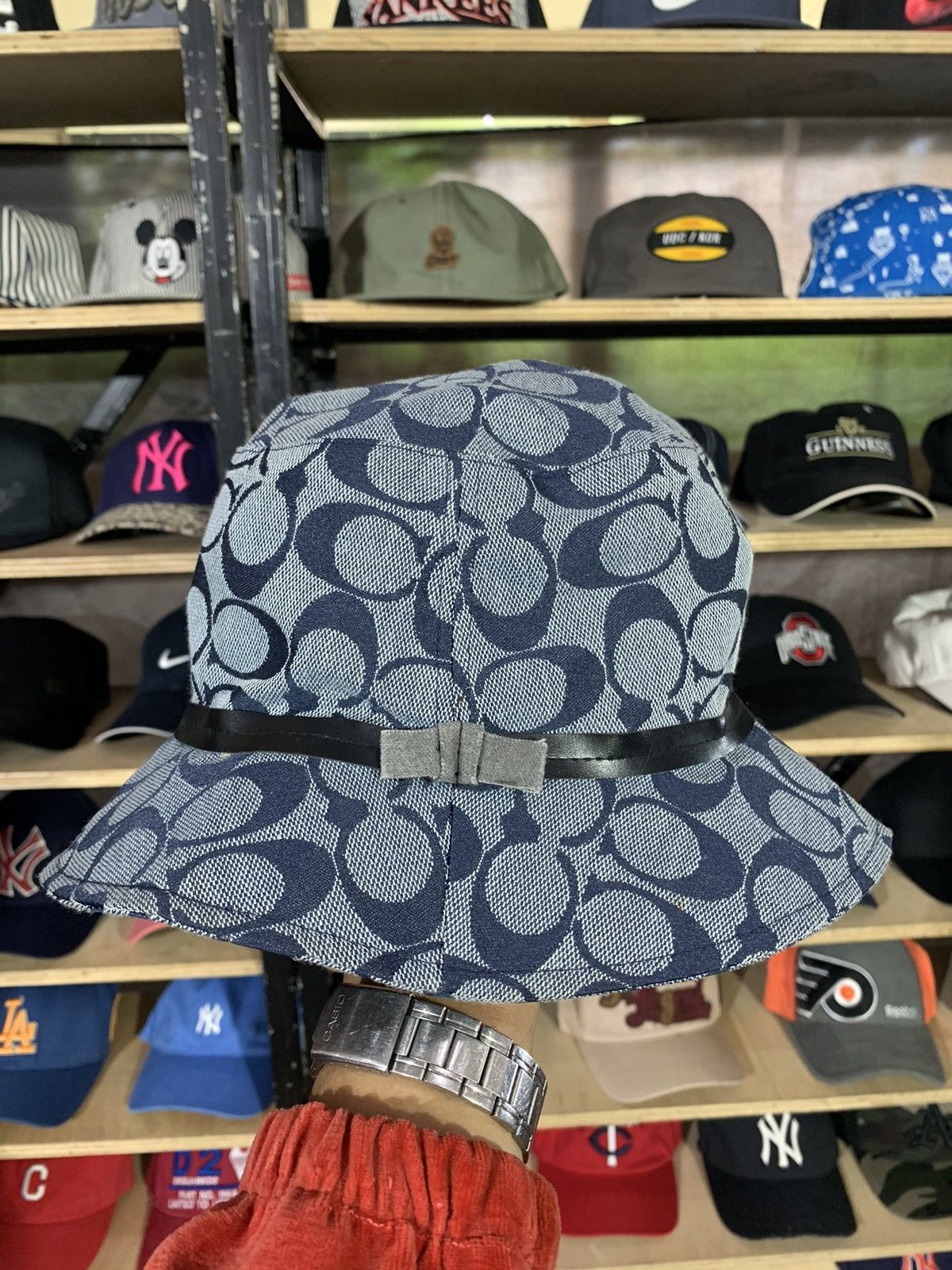 Coach Coach buckethats monogram Size ONE SIZE - 1 Thumbnail