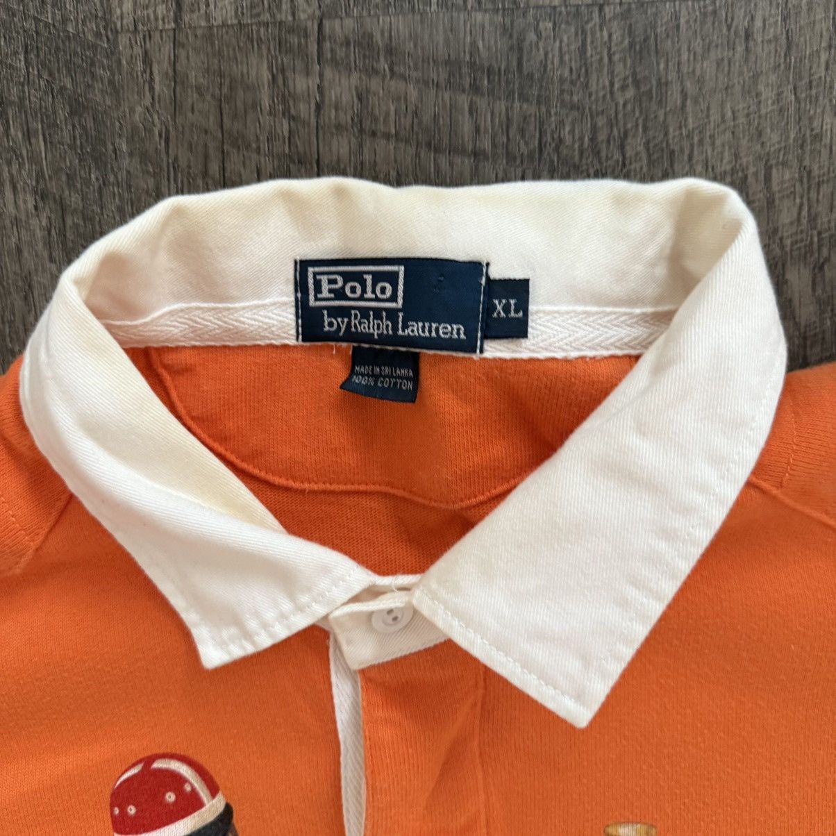 Ralph Lauren VINTAGE FIVE HORSEMEN POLO RUGBY Size US XL / EU 56 / 4 - 3 Thumbnail
