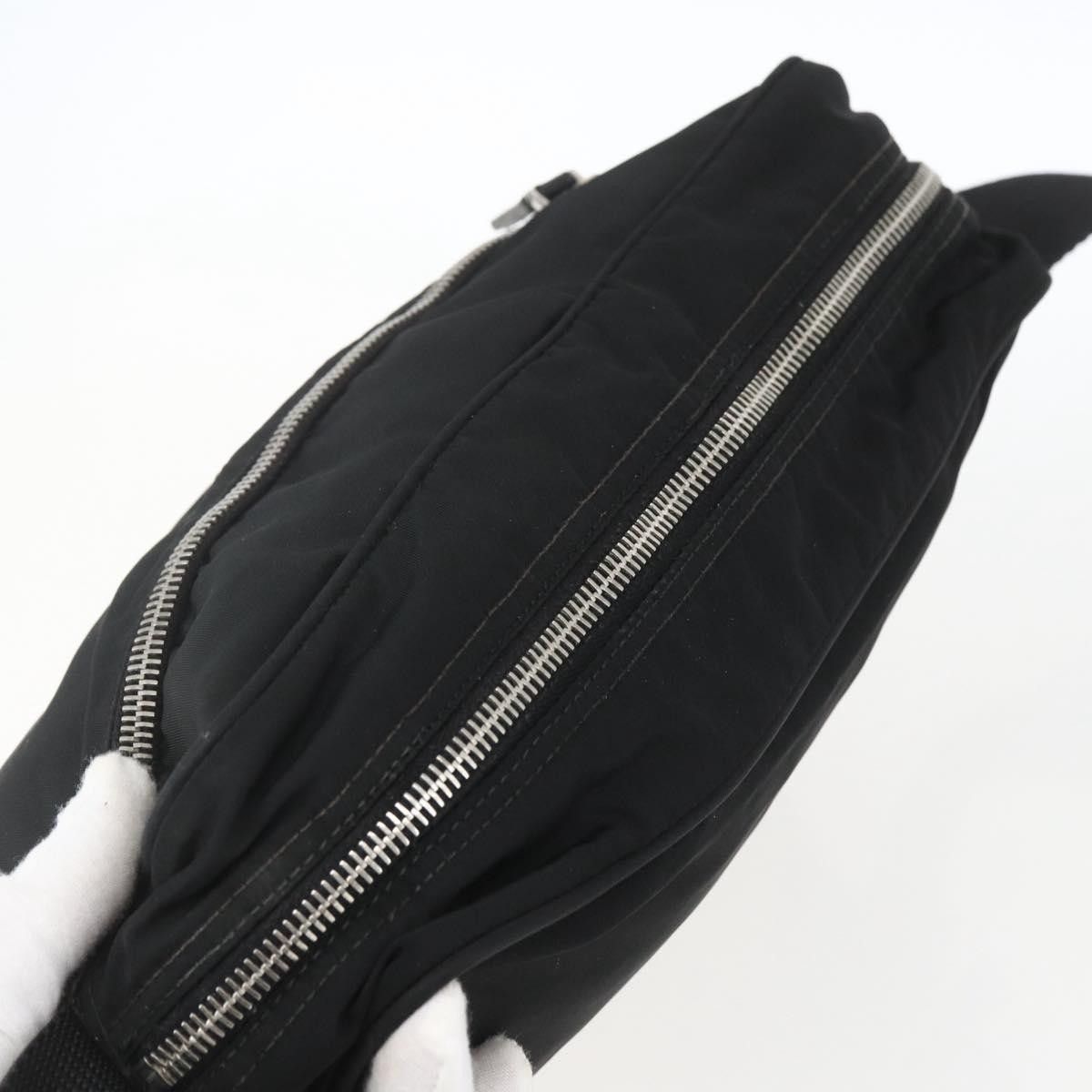 Prada PRADA Shoulder Bag Nylon Black Silver Auth 165034 - Jerrillo Size ONE SIZE - 6 Thumbnail