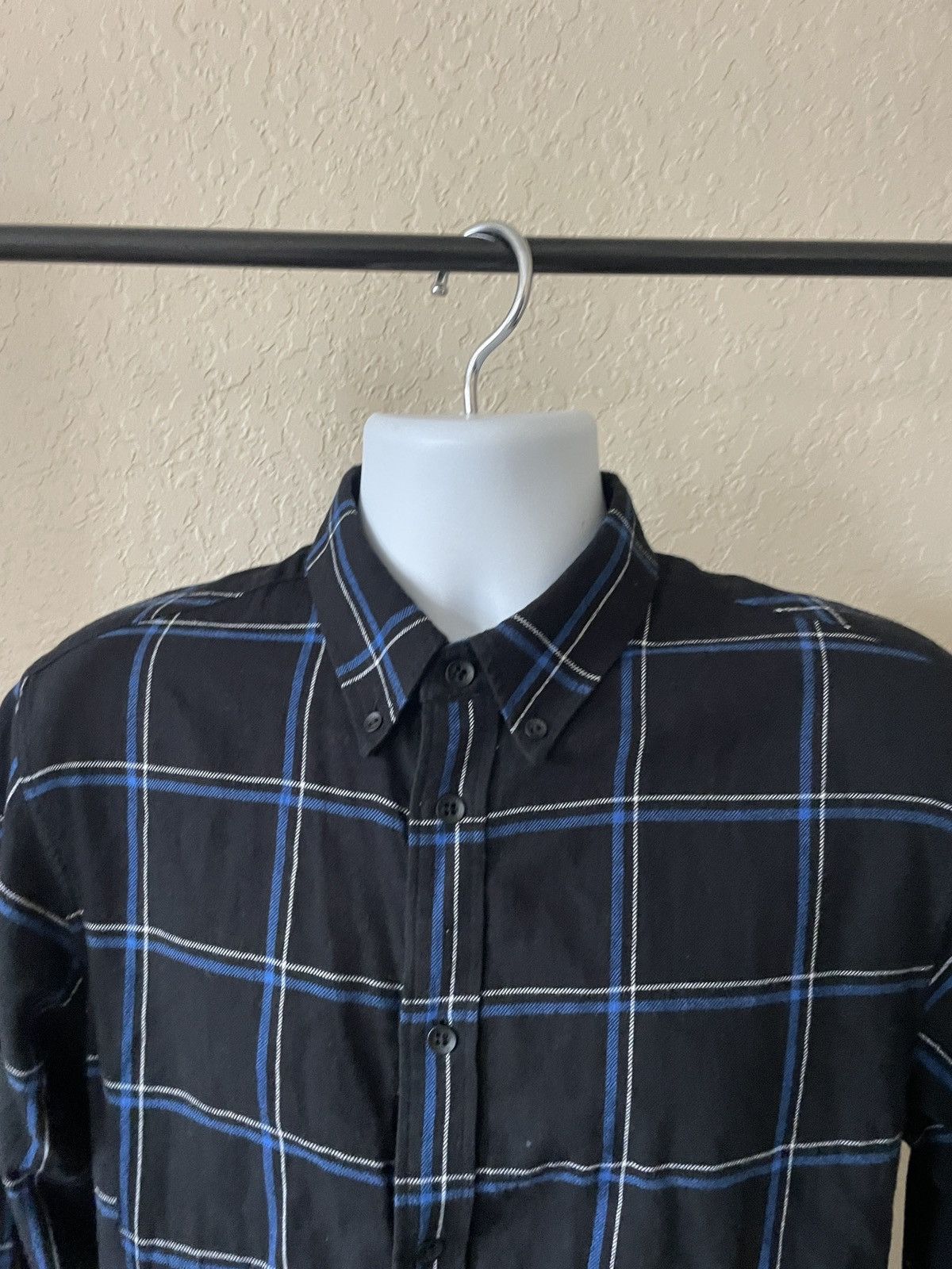 Rag & Bone Plaid Button Down Cotton shirt Size US M / EU 48-50 / 2 - 2 Thumbnail
