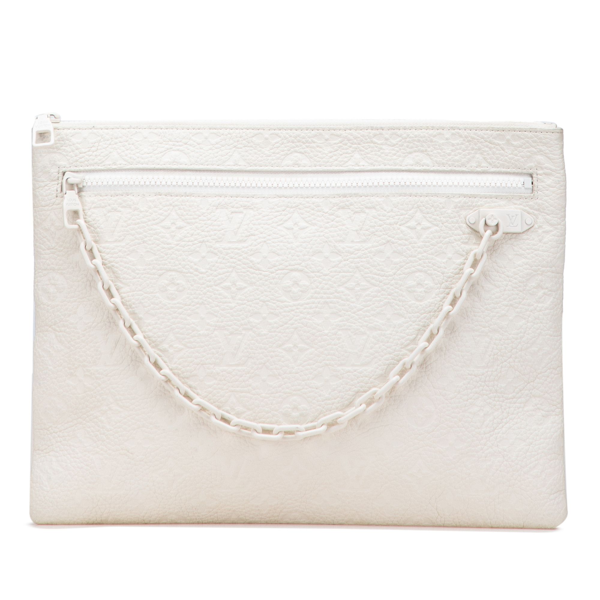 Louis Vuitton Louis Vuitton Monogram Taurillon A4 Pouch Size ONE SIZE - 1 Thumbnail