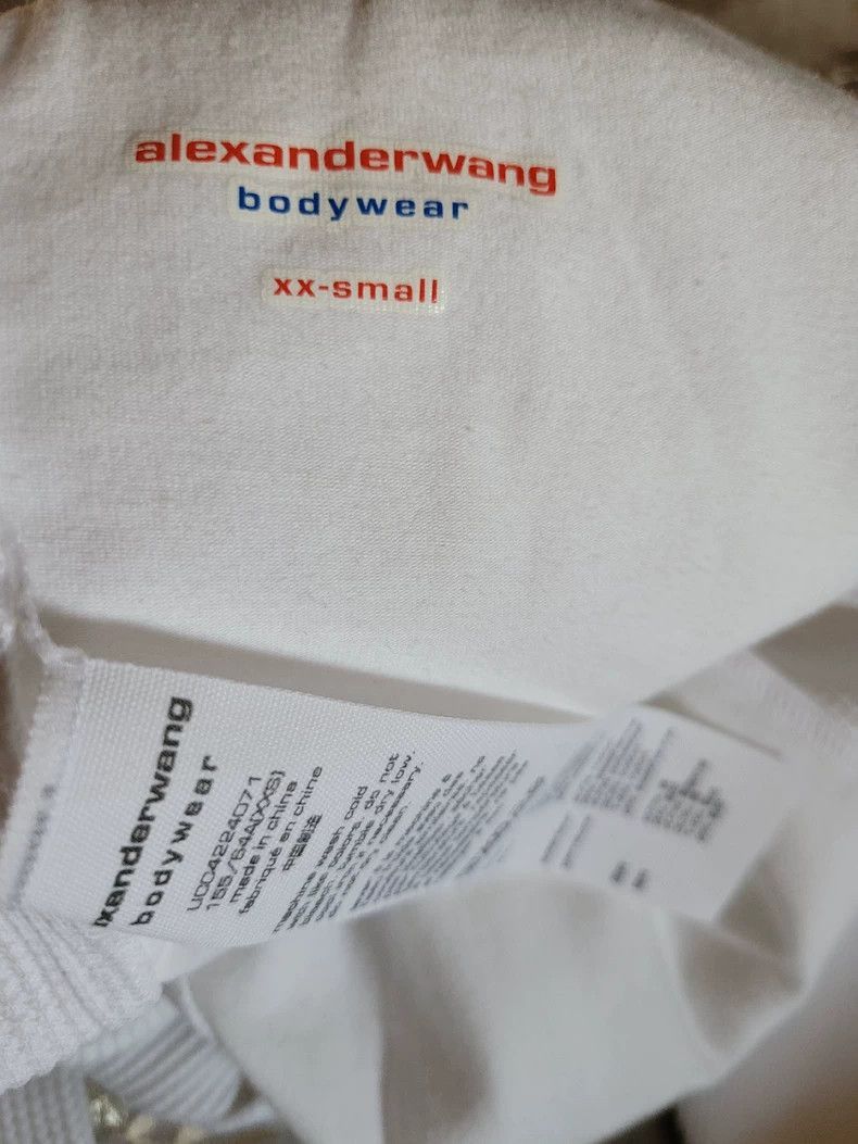 Alexander Wang Alexander Wang White High-Waist Pants- Size 22" - 5 Thumbnail