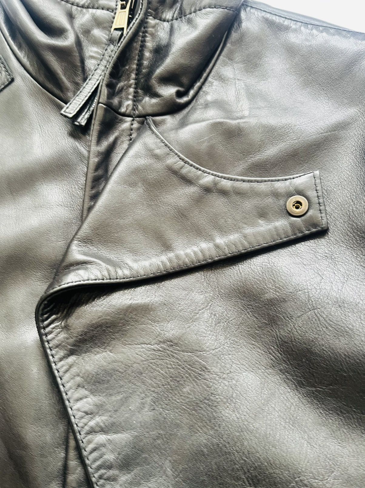 Alexandre Plokhov Alexandre Plokhov Black Leather Short Leather Size US M / EU 48-50 / 2 - 14 Thumbnail