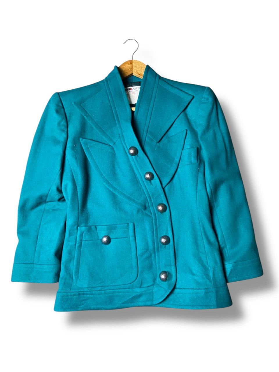 Yves Saint Laurent Yves Saint Laurent Rive Gauche Blazer (141) Size US XXS / EU 40 - 1 Thumbnail