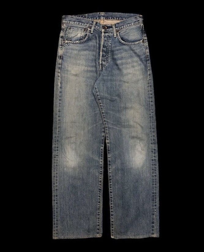 Japanese Brand WIDE LEG VINTAGE SELDVEDGE DENIM Size US 30 / EU 46 - 1 Thumbnail