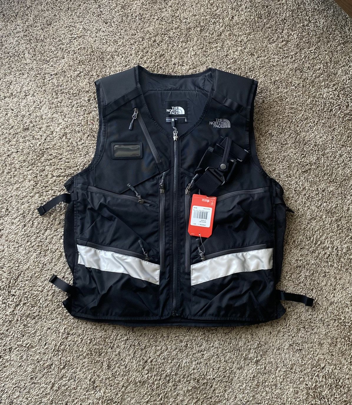 Pre-owned The North Face Mantce Vest Black (new) Y2k Avantgarde