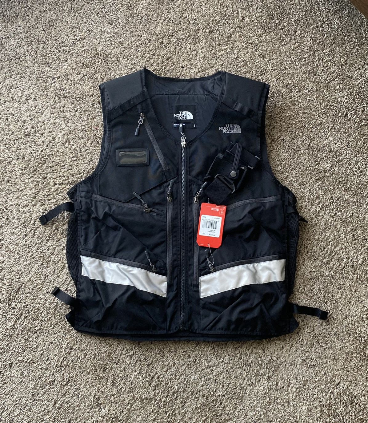image of The North Face Mantce Vest Black (New) Y2K Avantgarde, Men's (Size Large)